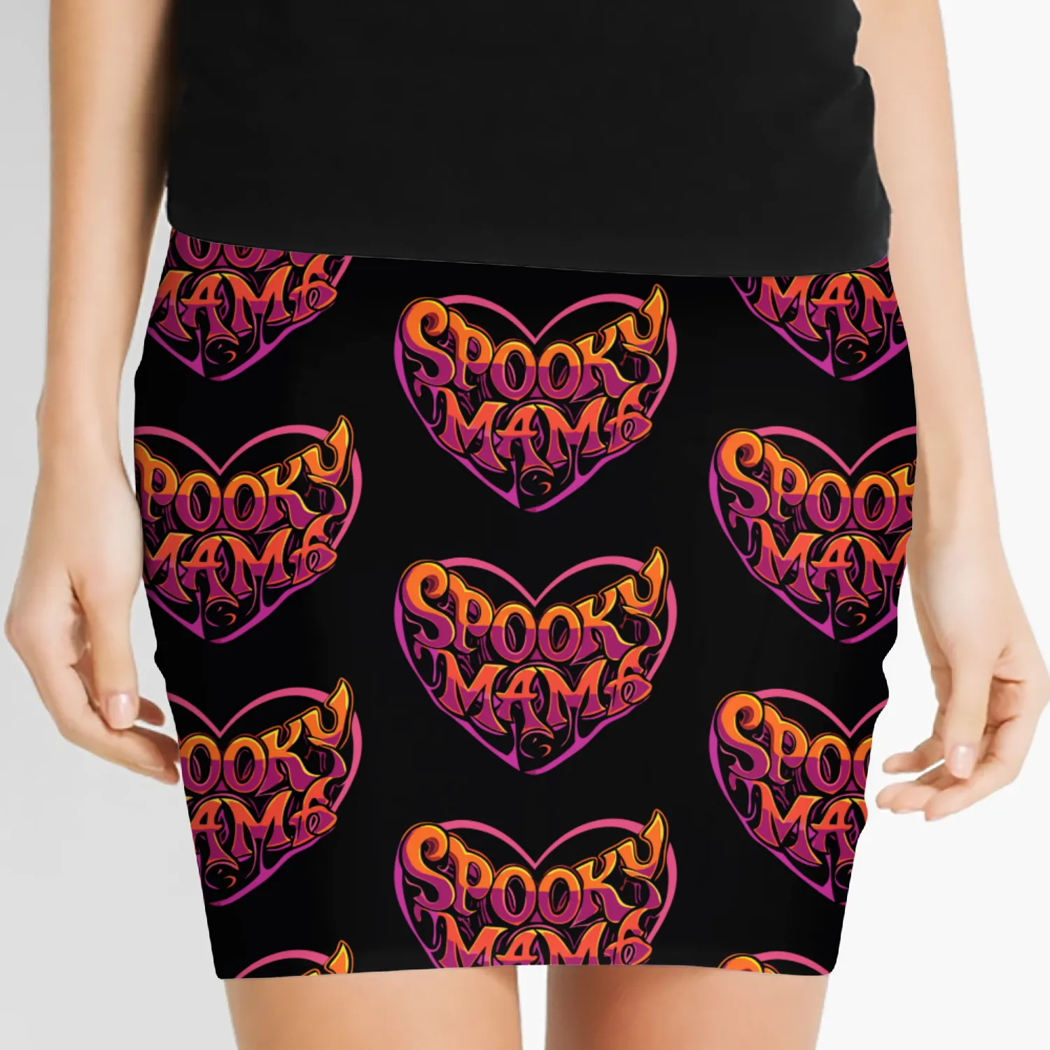 Spooky Mama Women's Mini Skirts