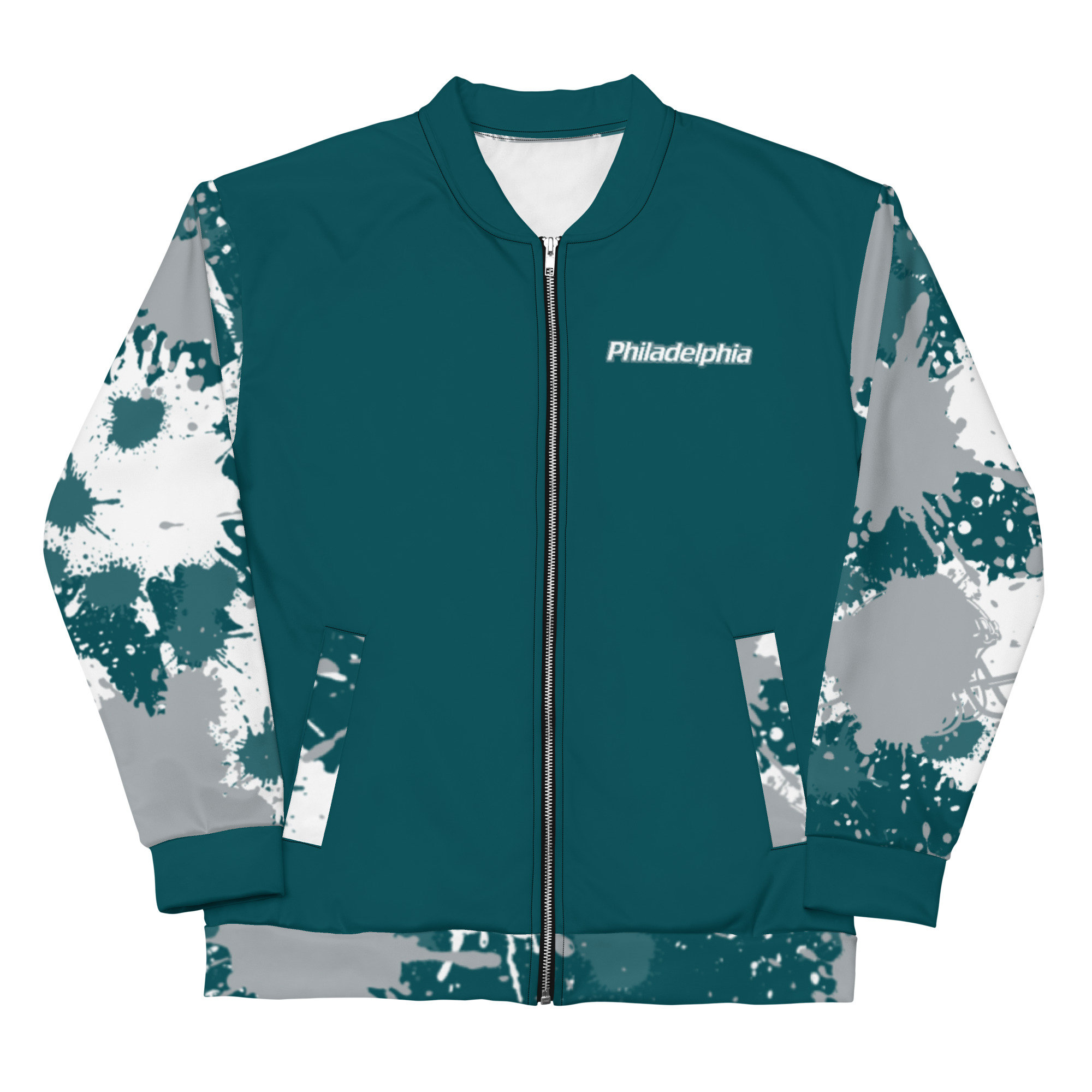 Philadelphia Football Drip Bomber Jacket