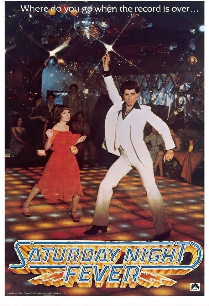 Saturday Night Fever - Movie Poster Canvas