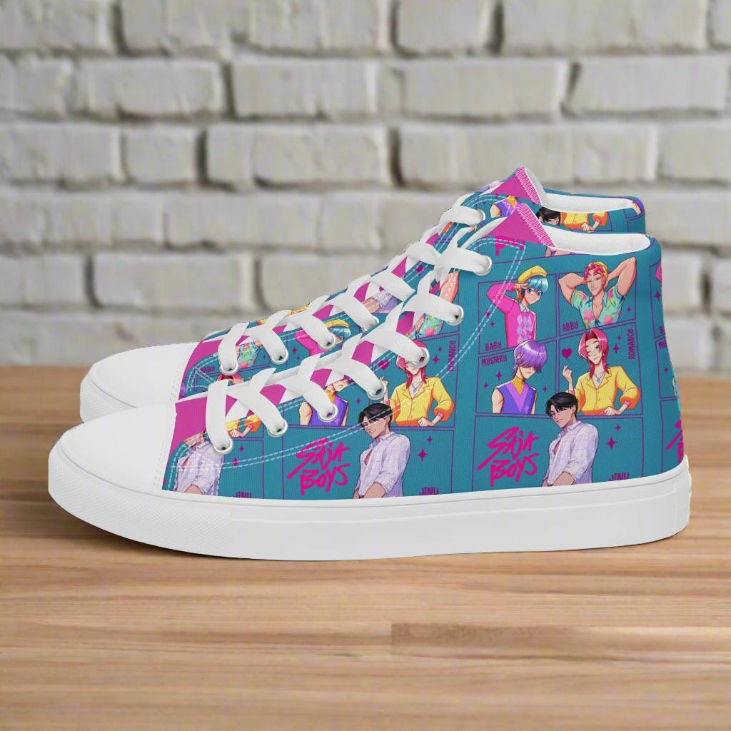 K-Pop Demon Hunters - Saja Boys | Women & Girls High Top Sneakers