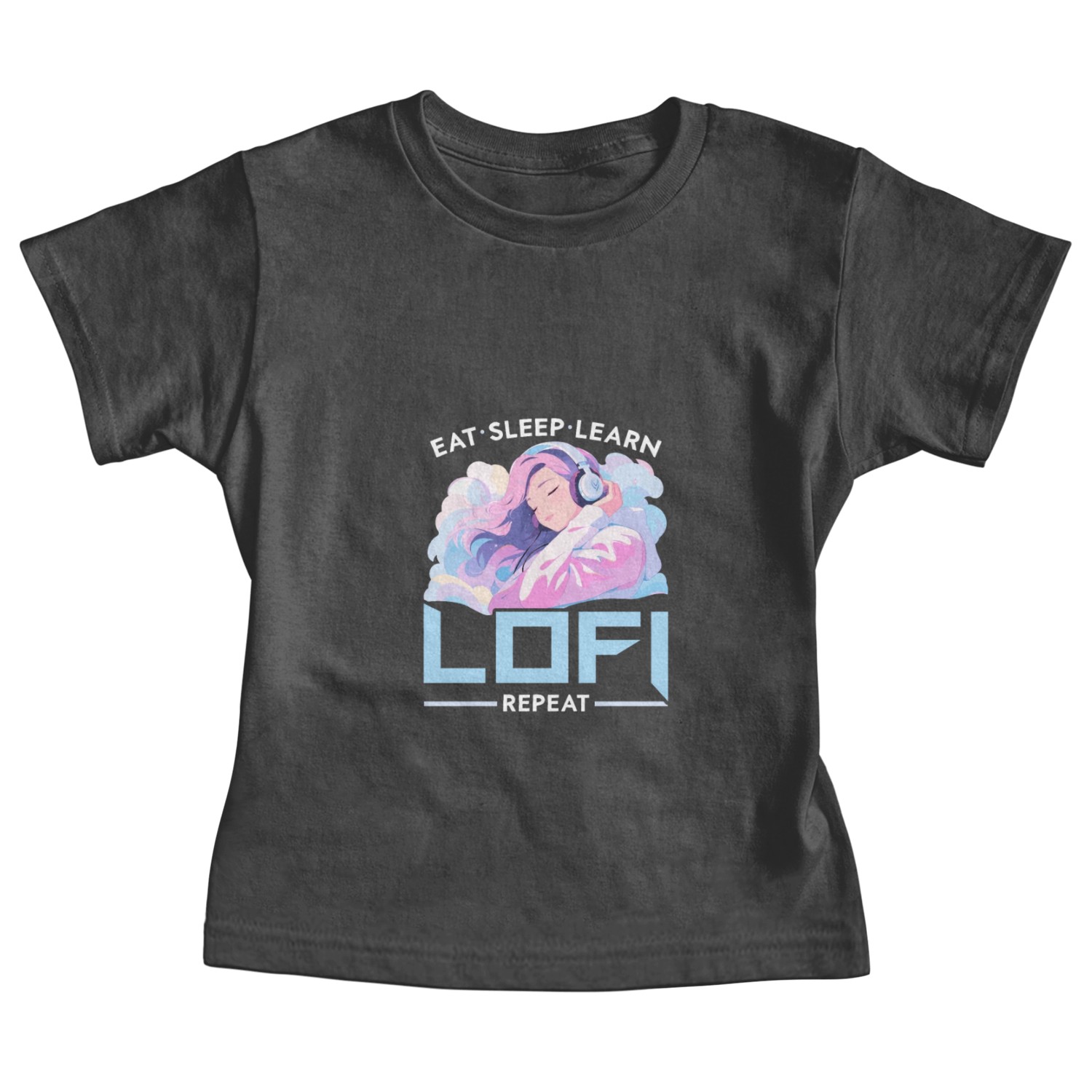 Lofi Music Lover Low Fidelity Japanese Aesthetic Baby Tees