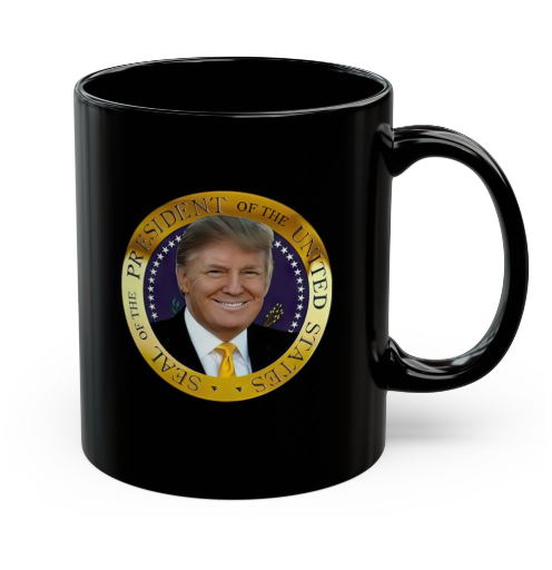 Trump Coffee Mug/ President Donald Trump Mug/ Trump Presidential Seal Mug