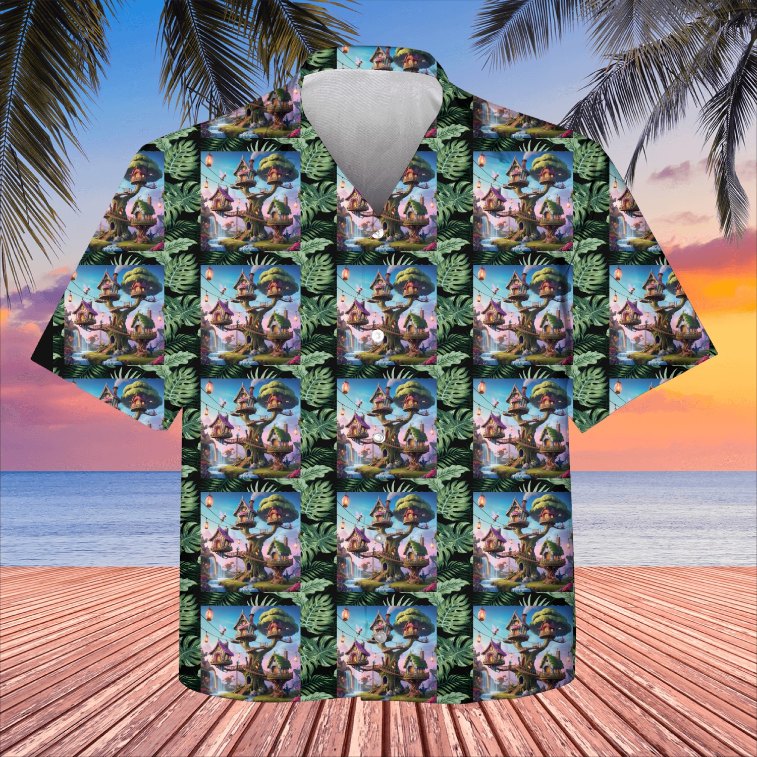 Mythical Canopy Haven Kids Hawaiians