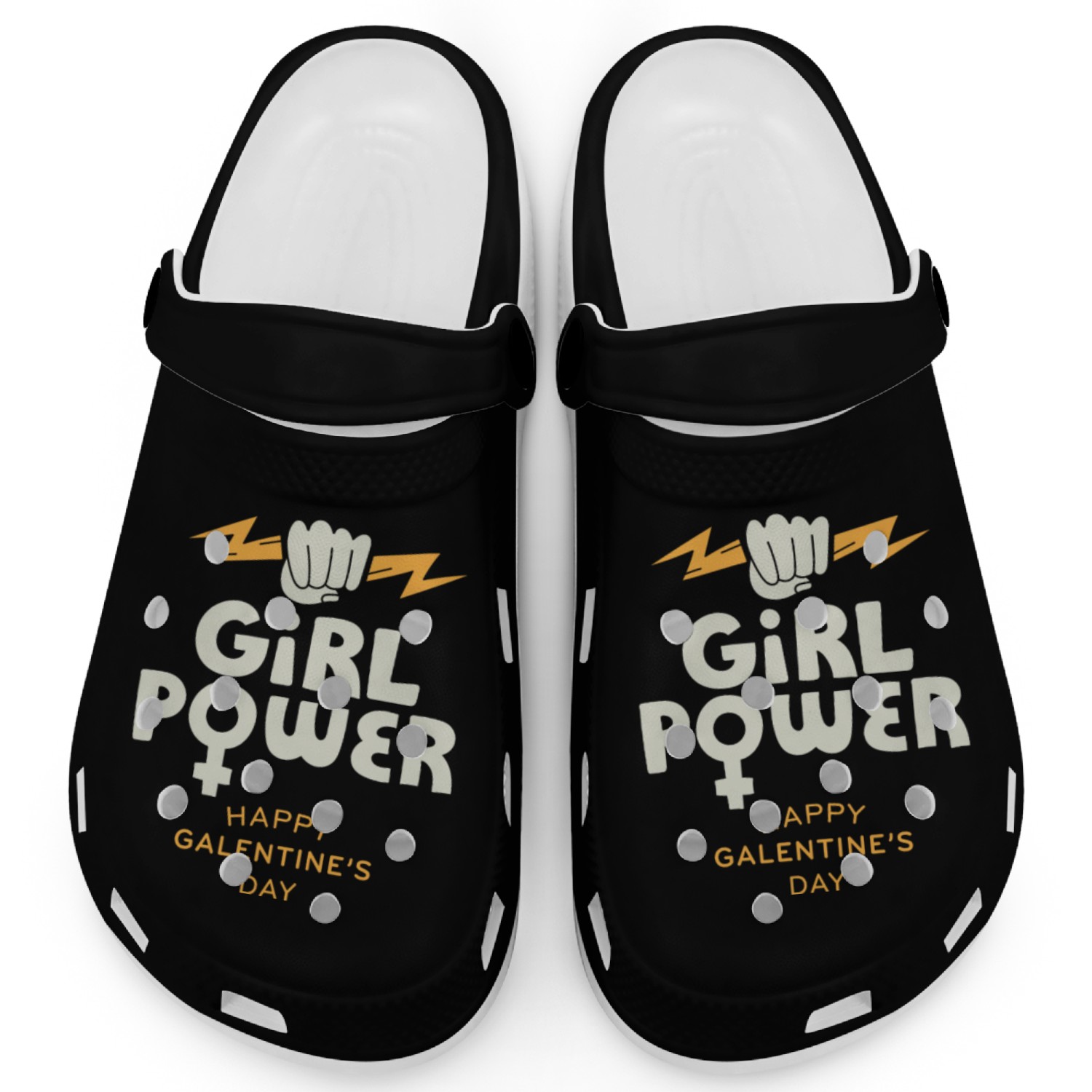 Be My Galentine. Galentine's Day Clogs