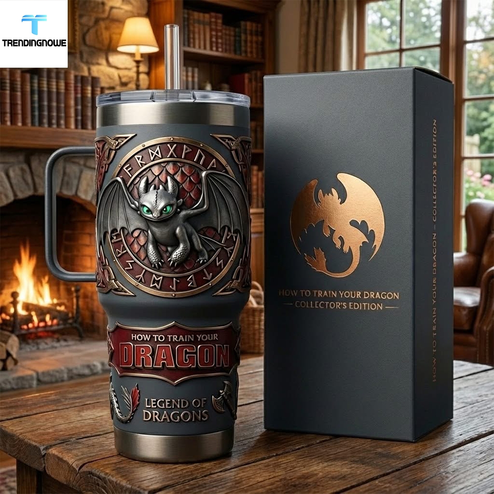 How To Train Your Dragon Collector Edition Tumbler Mug Gift For Fans 2026