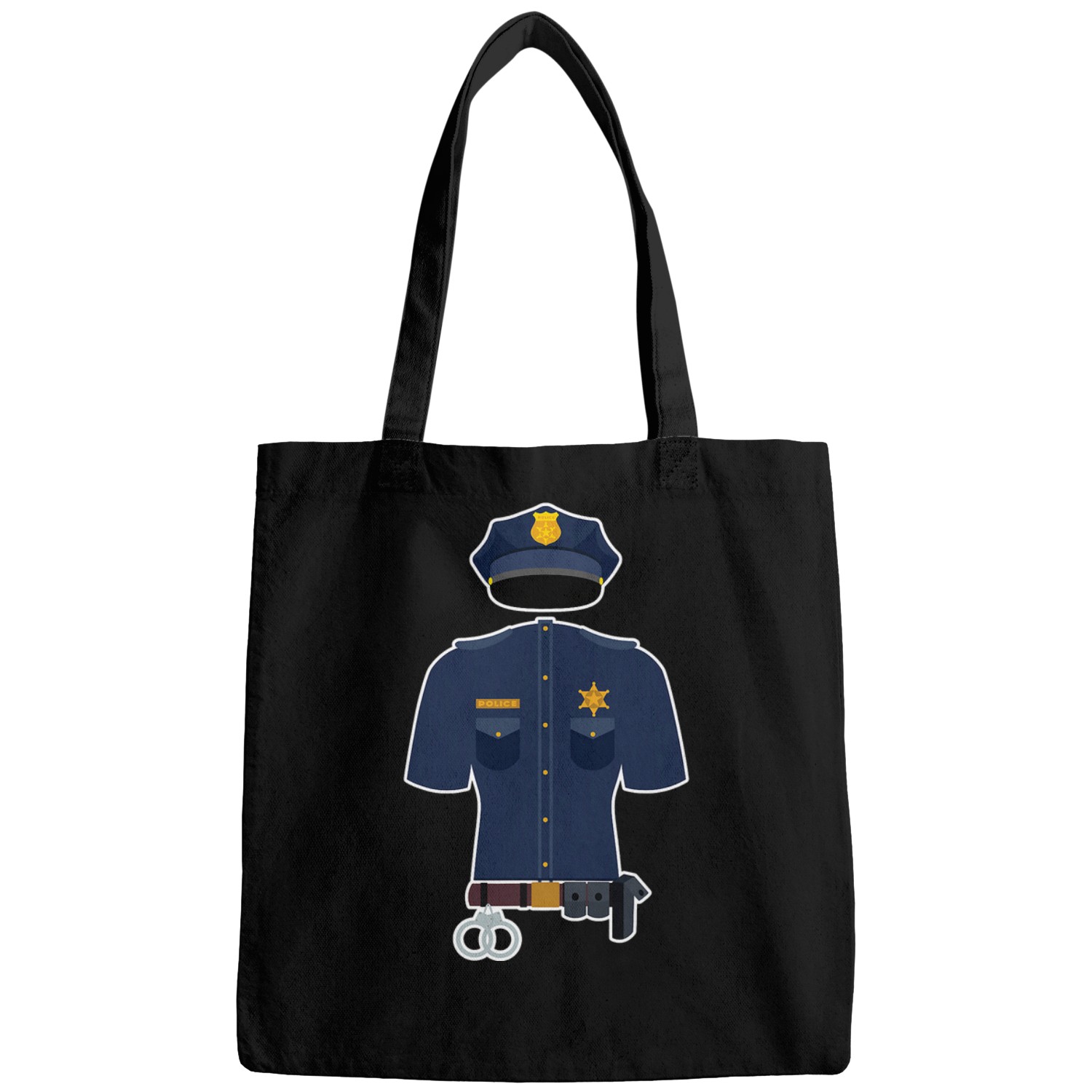 Police Job Uniform Kids Carnival Bags