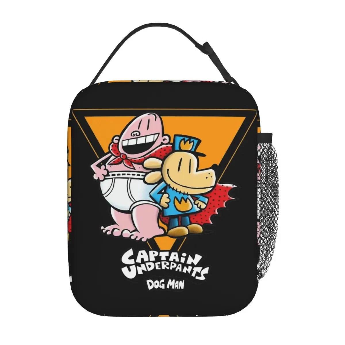 Captain-Underpants And DogMan Kid Lunch Bag, Travel Picnic Bag Gift