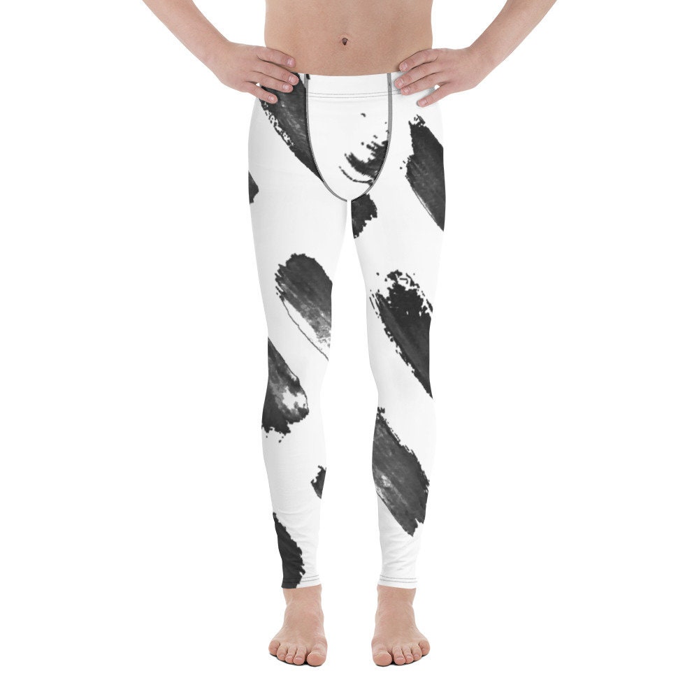 Painted Leggings | Mens Leggings | Workout Leggings | Fitness Leggings