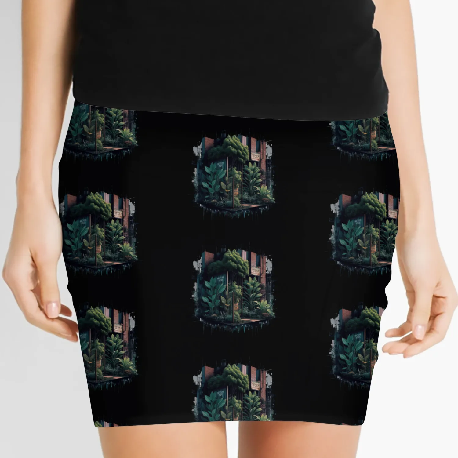 Green Architecture Women's Mini Skirts