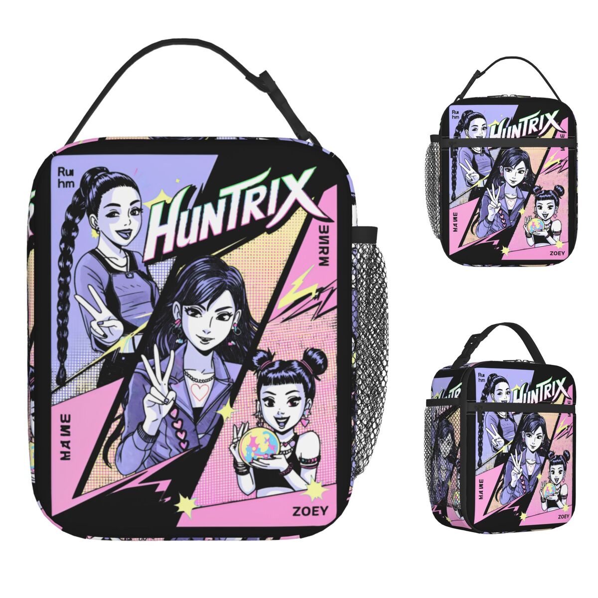 KPop Demon Hunters Lunch Bag for Kids