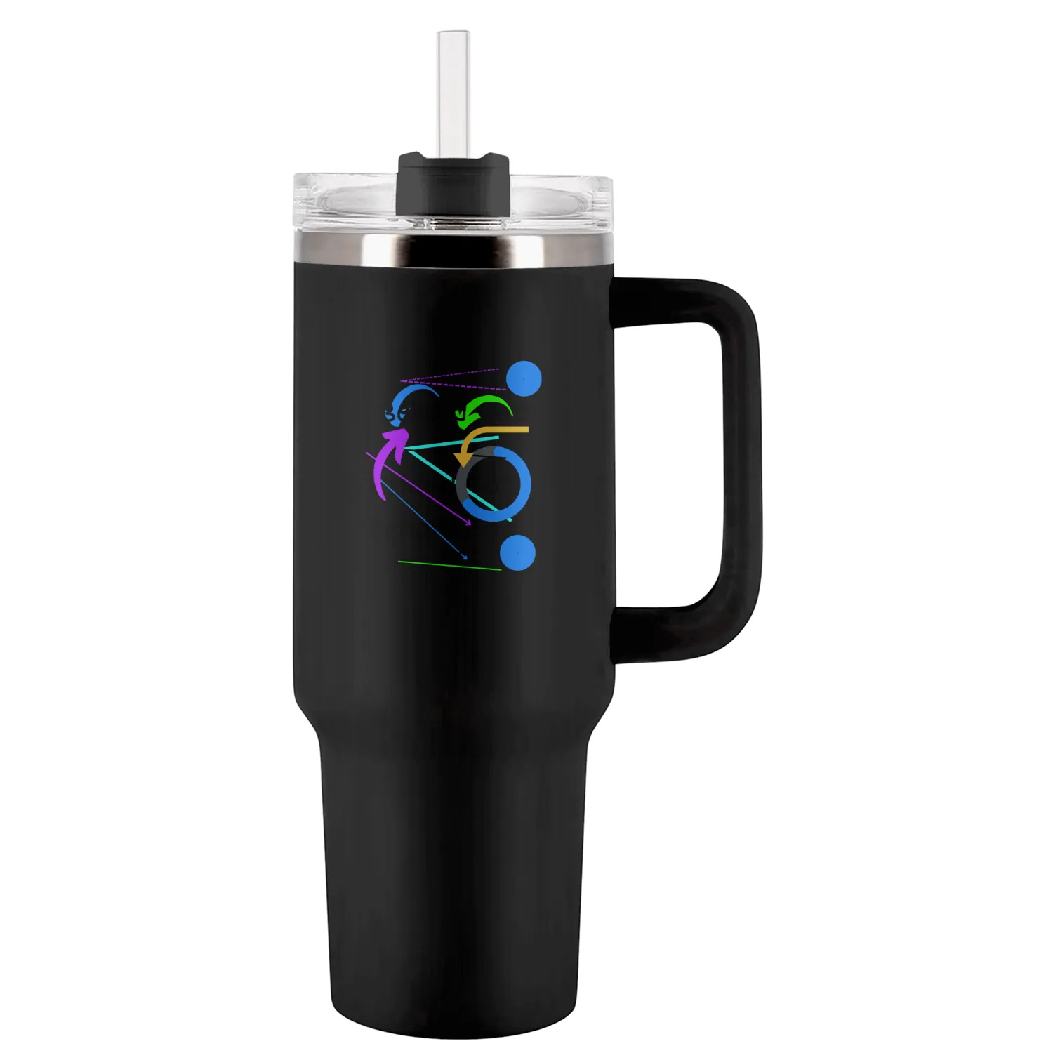 Behold God Tumblers 40 Oz With Handle