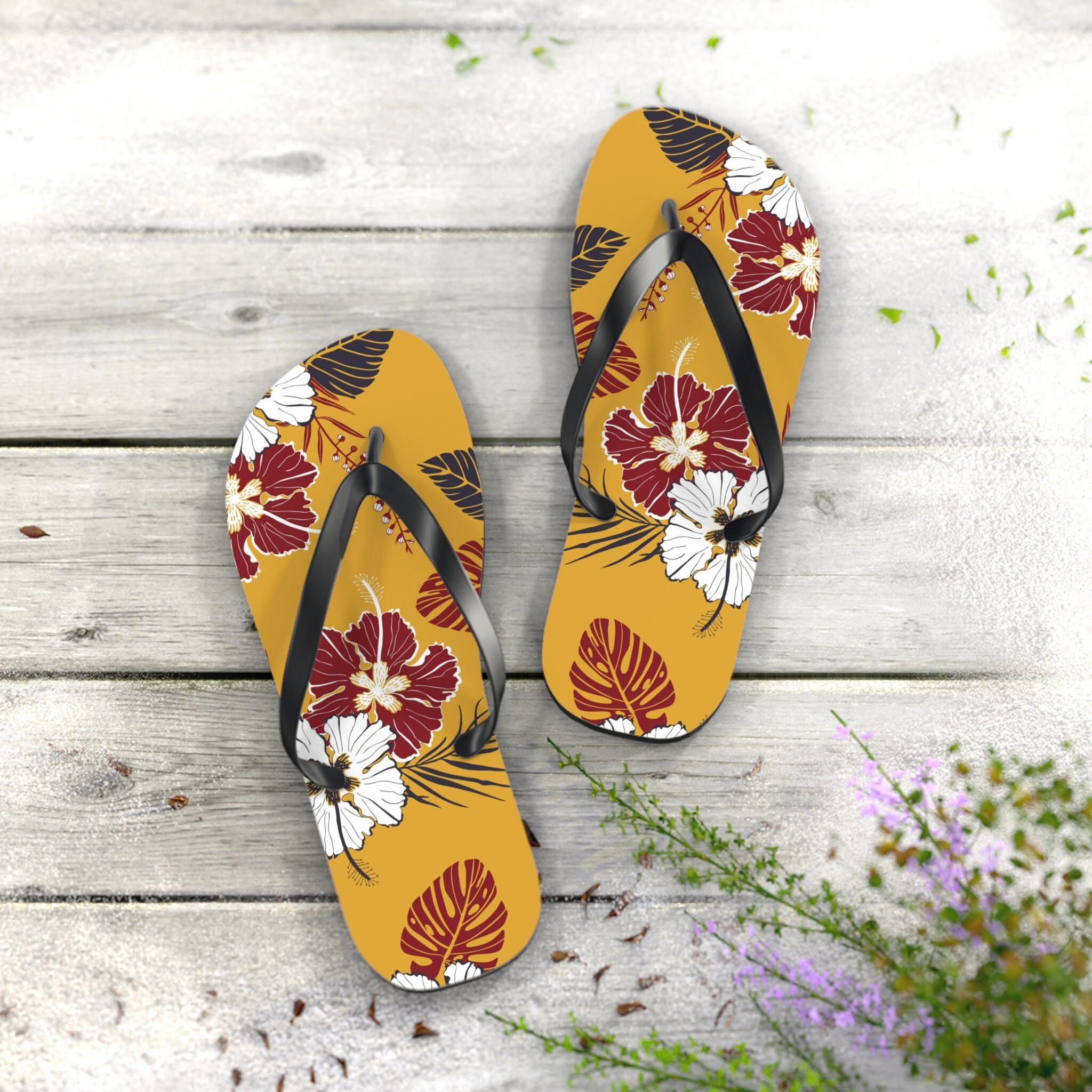 Summer Flip Flops, Slip On Shoes, Beach Shoes, Hawaiian Slippers, Summer Beach Flip Flops, Water Slippers, Flower Slippers, Da Kanie Slippas