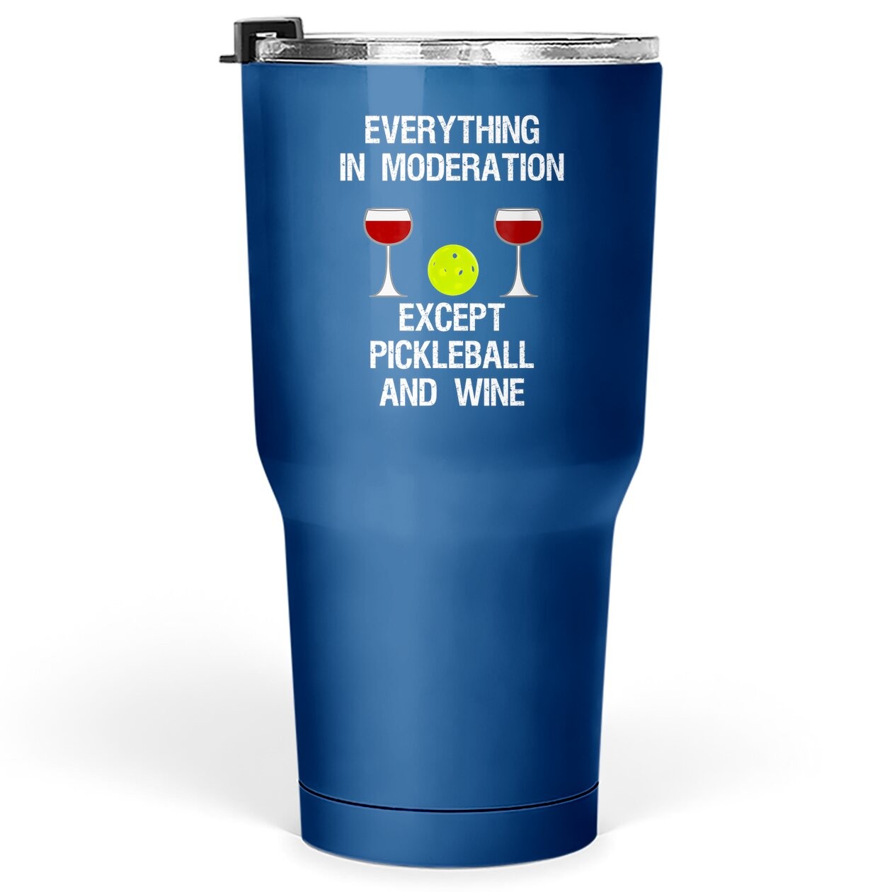 Pickleball Wine Tumbler 30 Oz