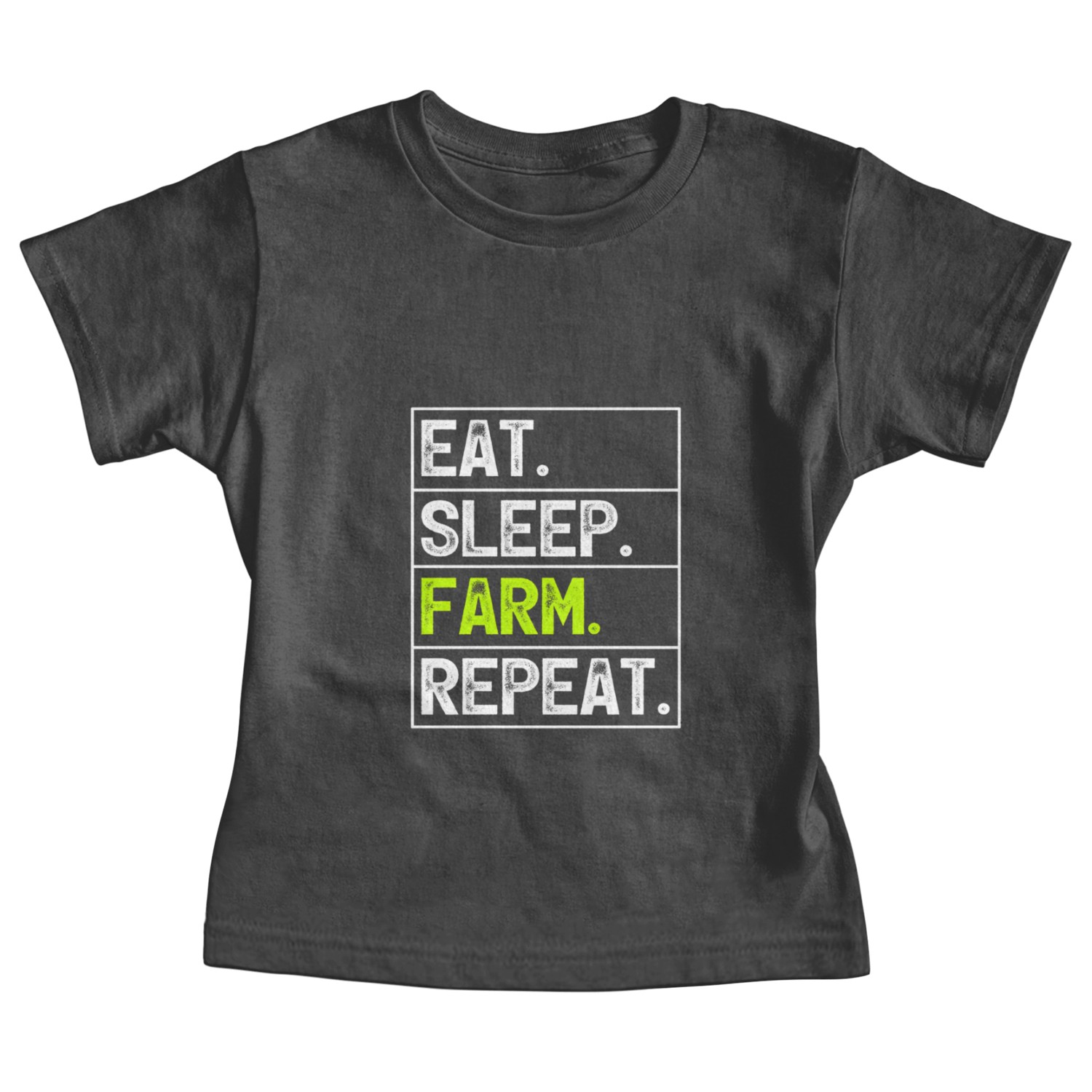 Farmer Farming Eat Sleep Farm Repeat Baby Tees