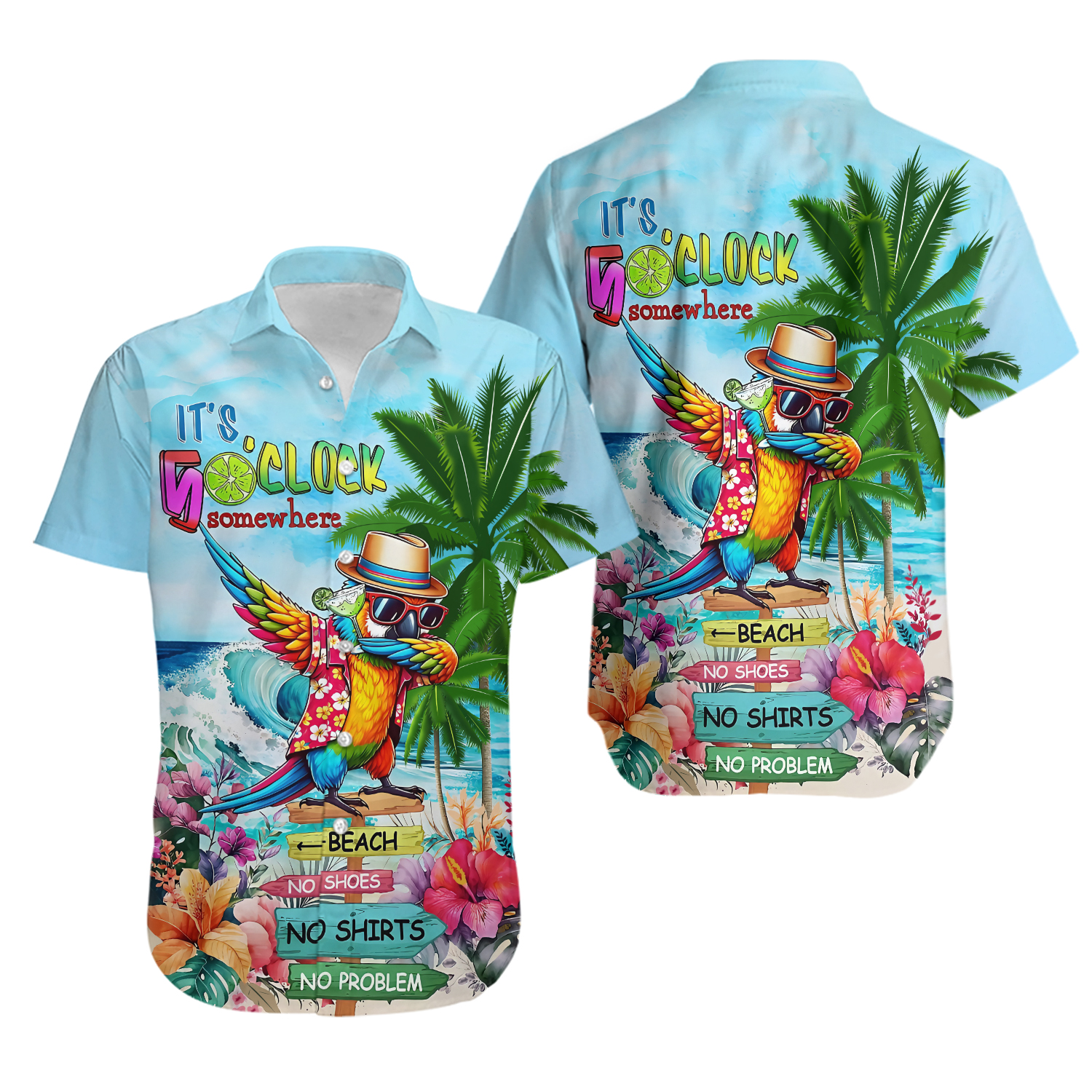 Aloha Summer Beach Hawaiian Shirt For Men Women, Summer Hawaiian Shirt