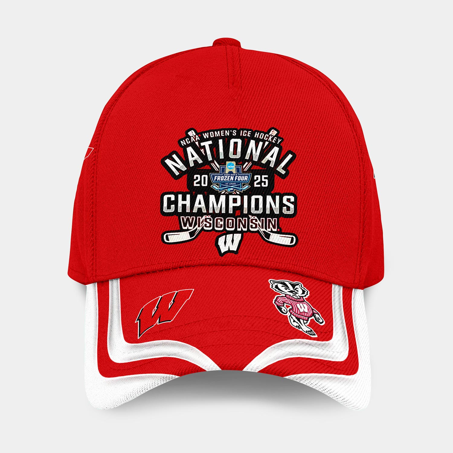 Women’s Ice Hockey Team Cap – Wisconsins Badge Sports Pride
