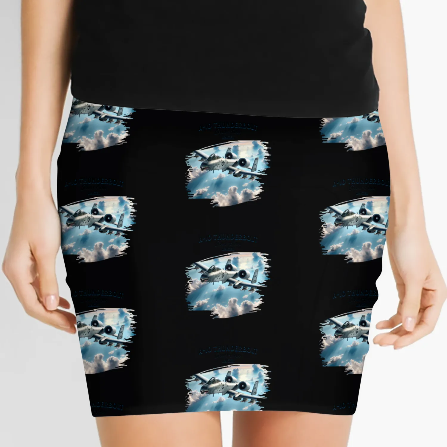 A 10 Thunderbolt Women's Mini Skirts