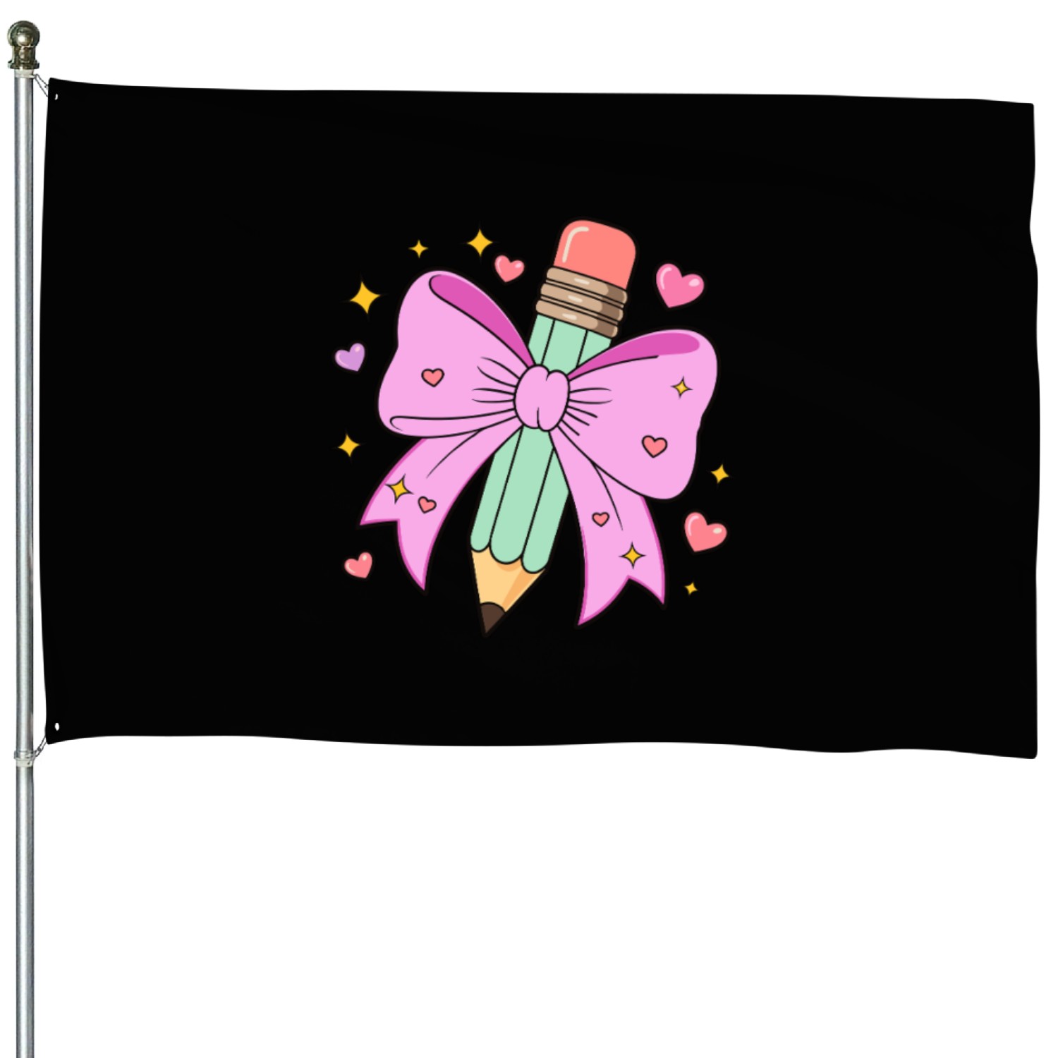 Teacher Coquette Bow, Coquette bow House Flags