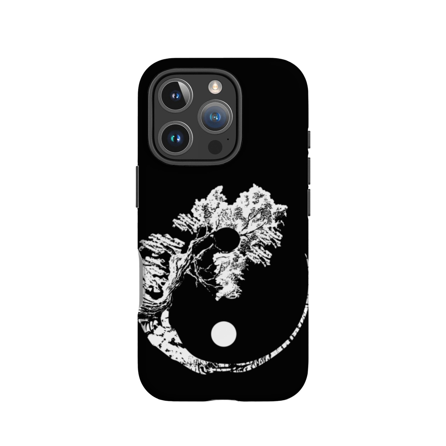 Bonsai Tree Print Zen rit Yin Yang Japanese IPhone Cases