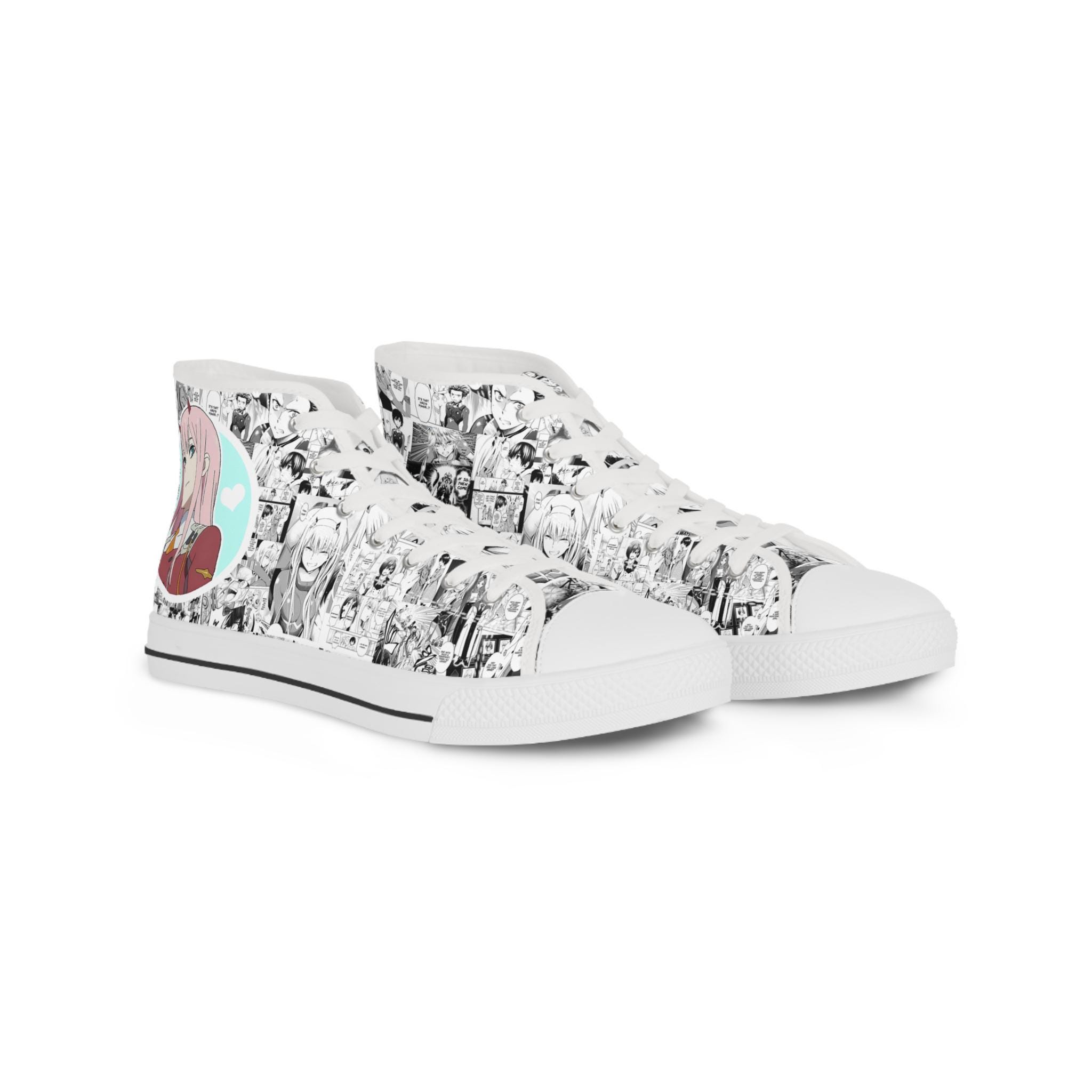 Darling Zero Unit Anime Manga Villain Men's High Top Sneakers
