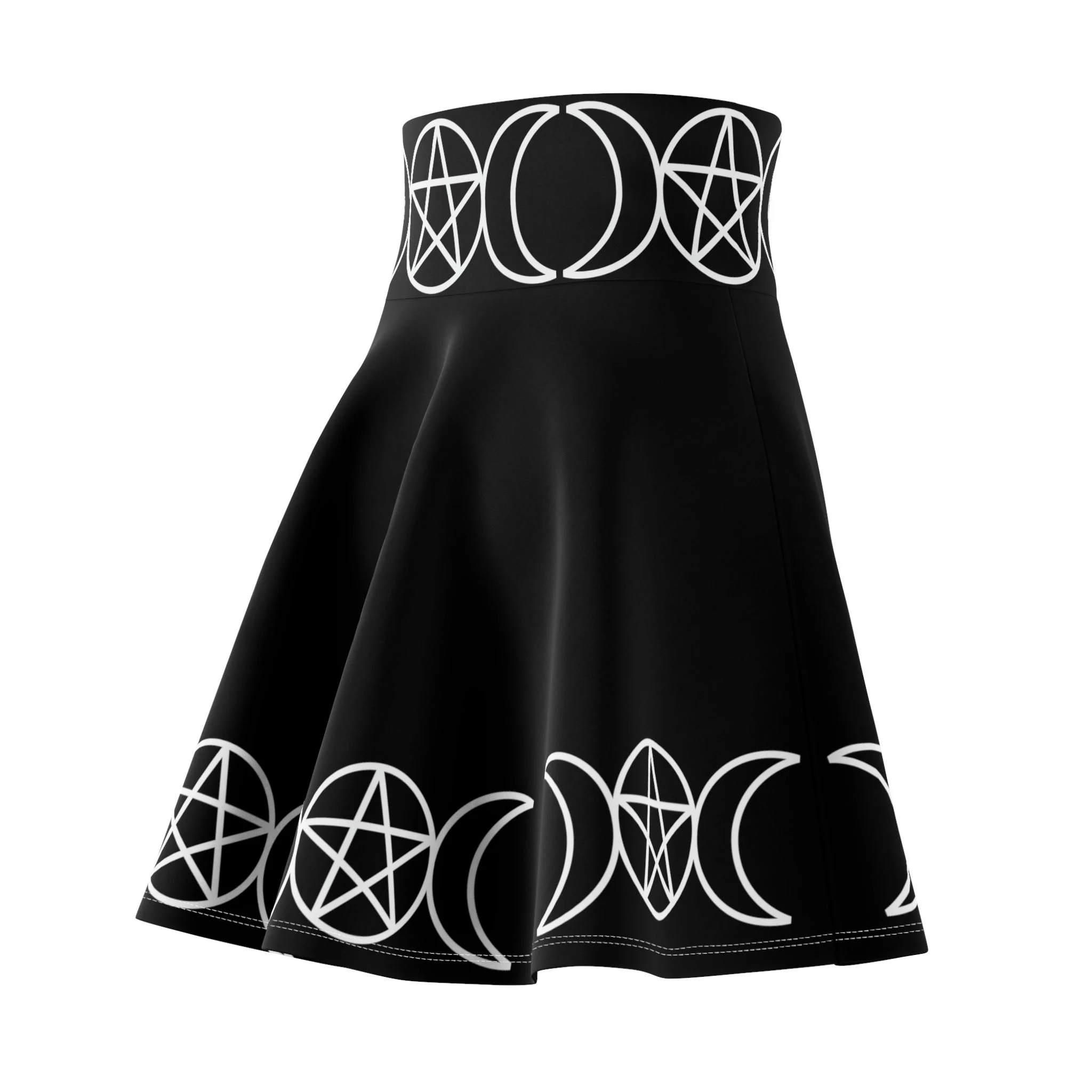 Triple moon Women's Skater Skirt