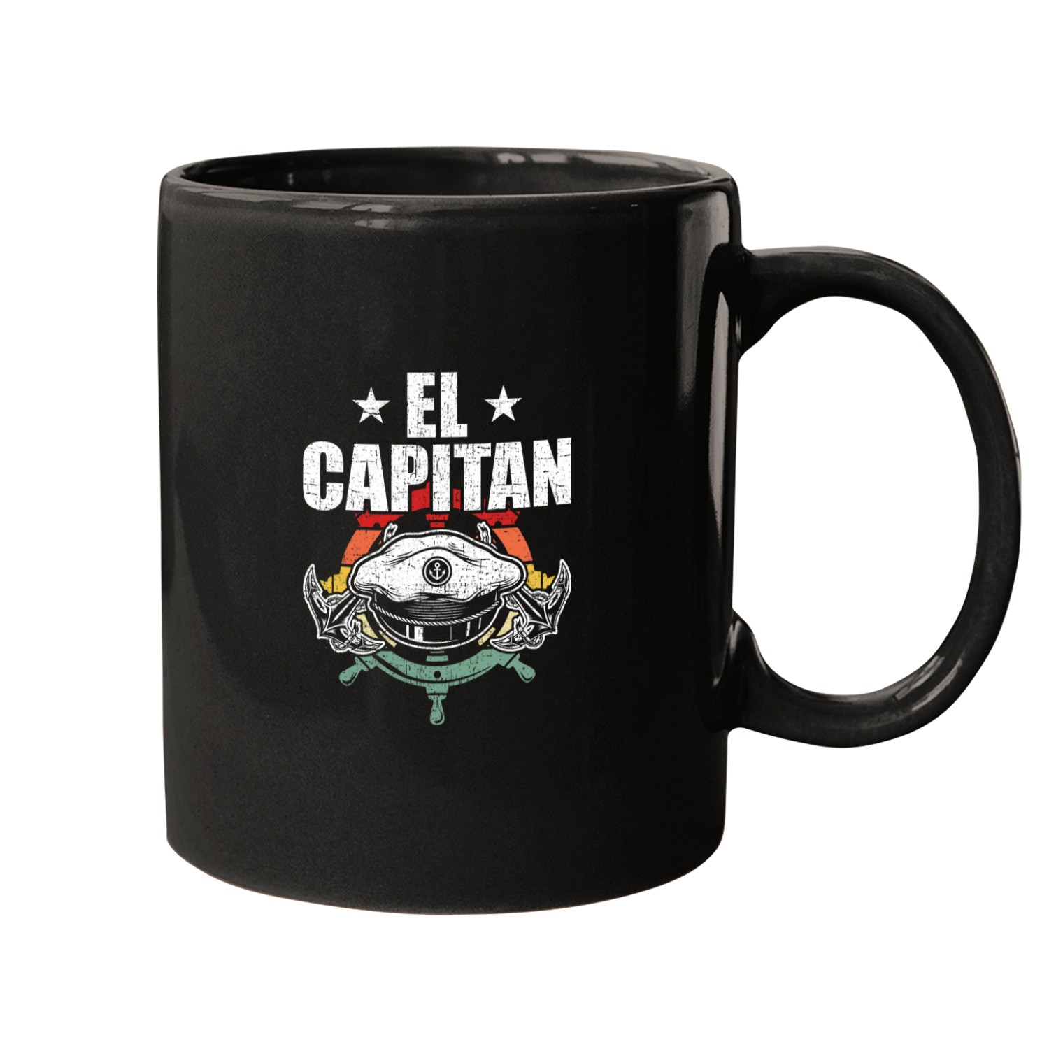 Pontoon Fun El Pontoon Capitan Pontooning Mugs