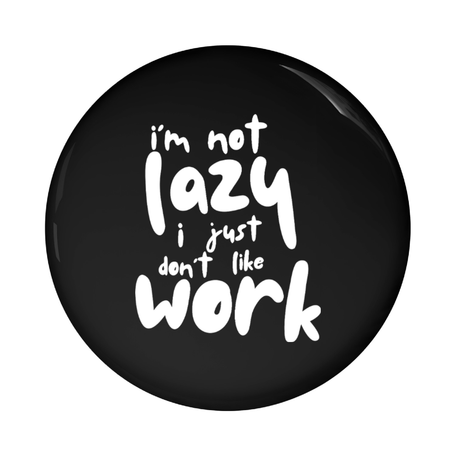 Bold Handwritten Motif with Motivational Text Pin Buttons