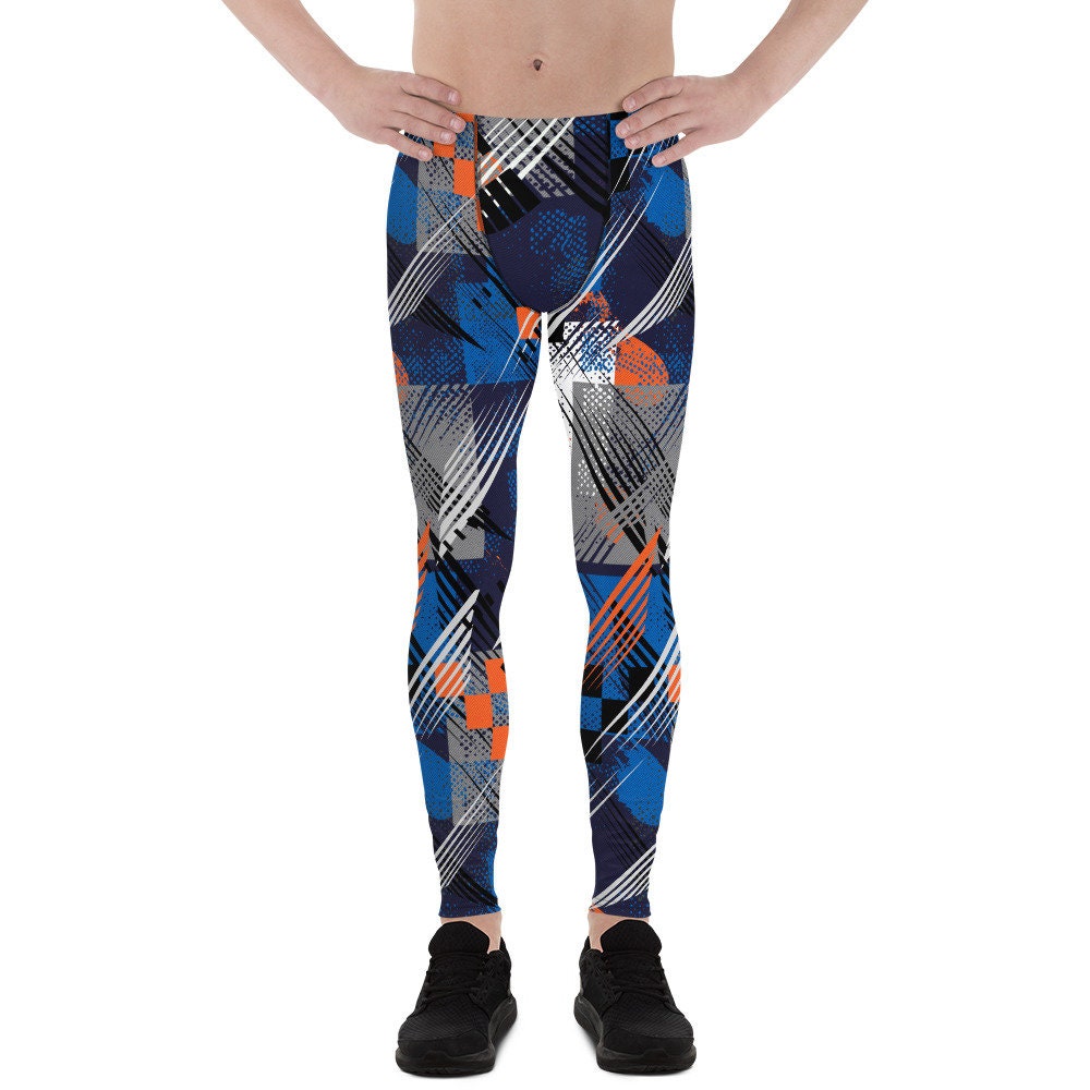 Mens Sports Leggings - Sports Meggings, Great For Mens Yoga Pants, MMA Leggings