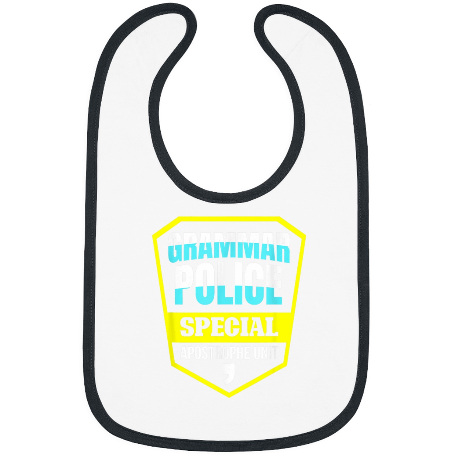 Police Job Grammar Police Special Apostrophe Unit Costume Teachers Bibs
