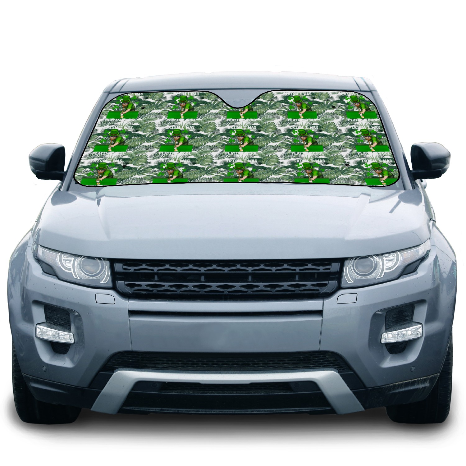 Irish I Was Playing Pool Car Sun Shades
