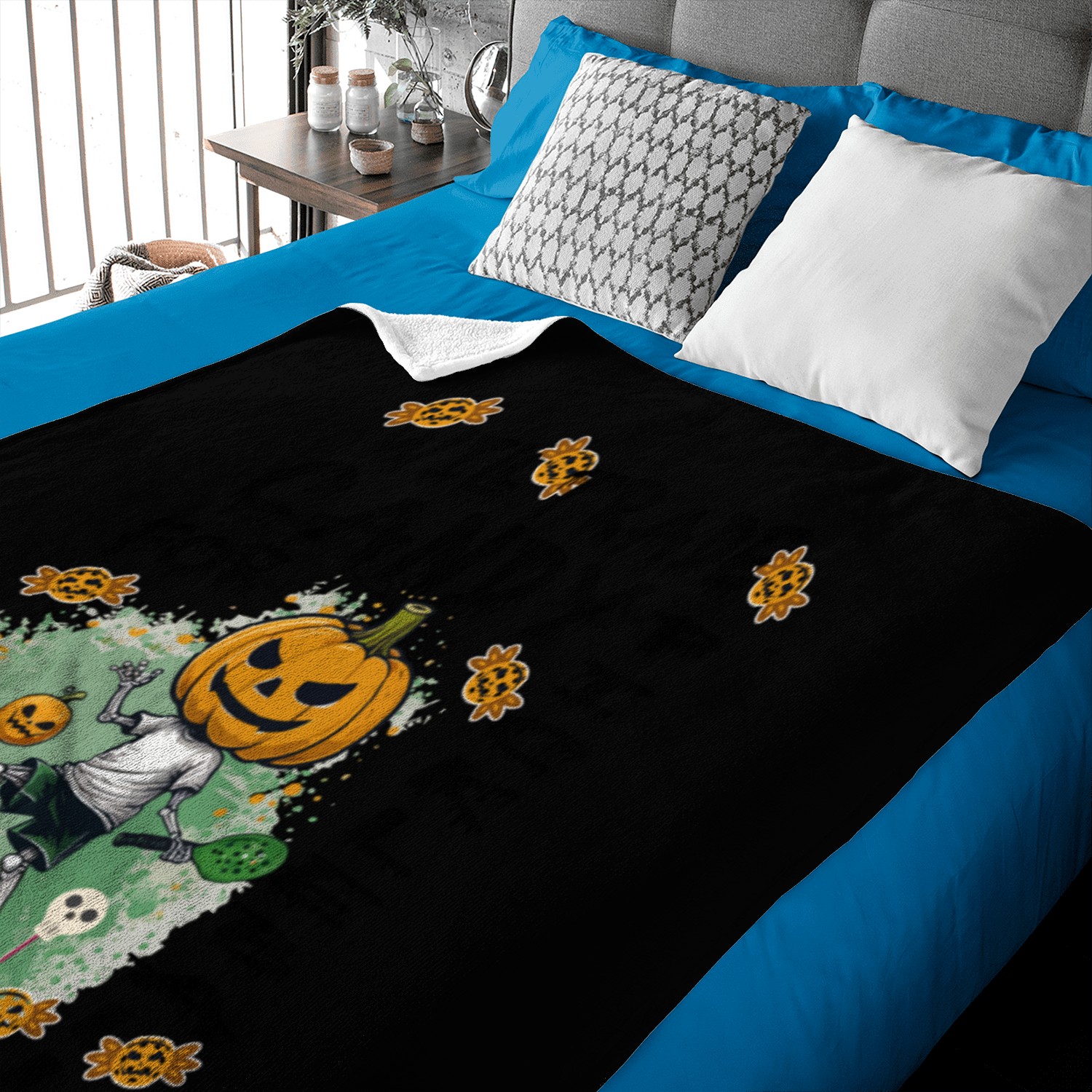 Halloween - Will Trade Candy for Pickleball Baby Blankets