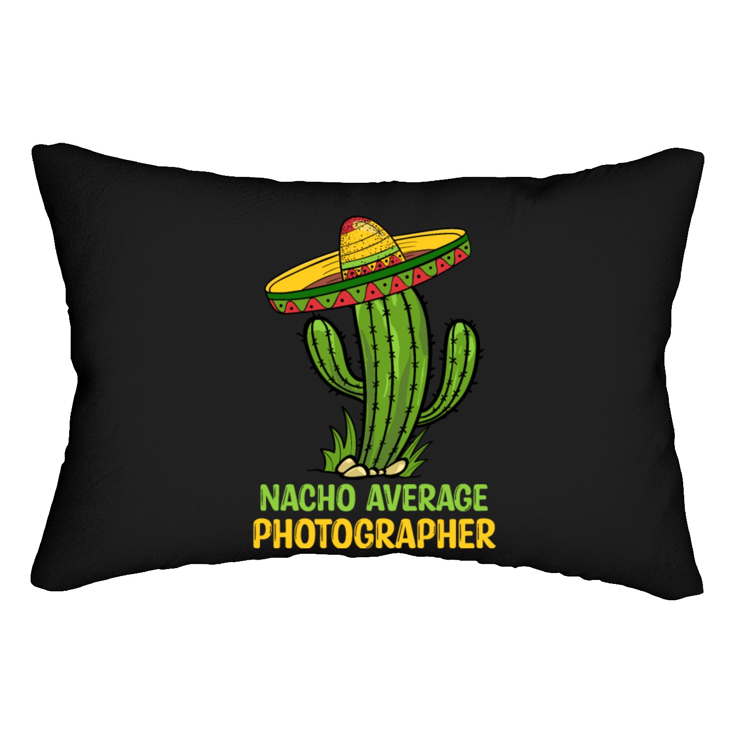 Nacho Average Photographer Lumbar Pillows