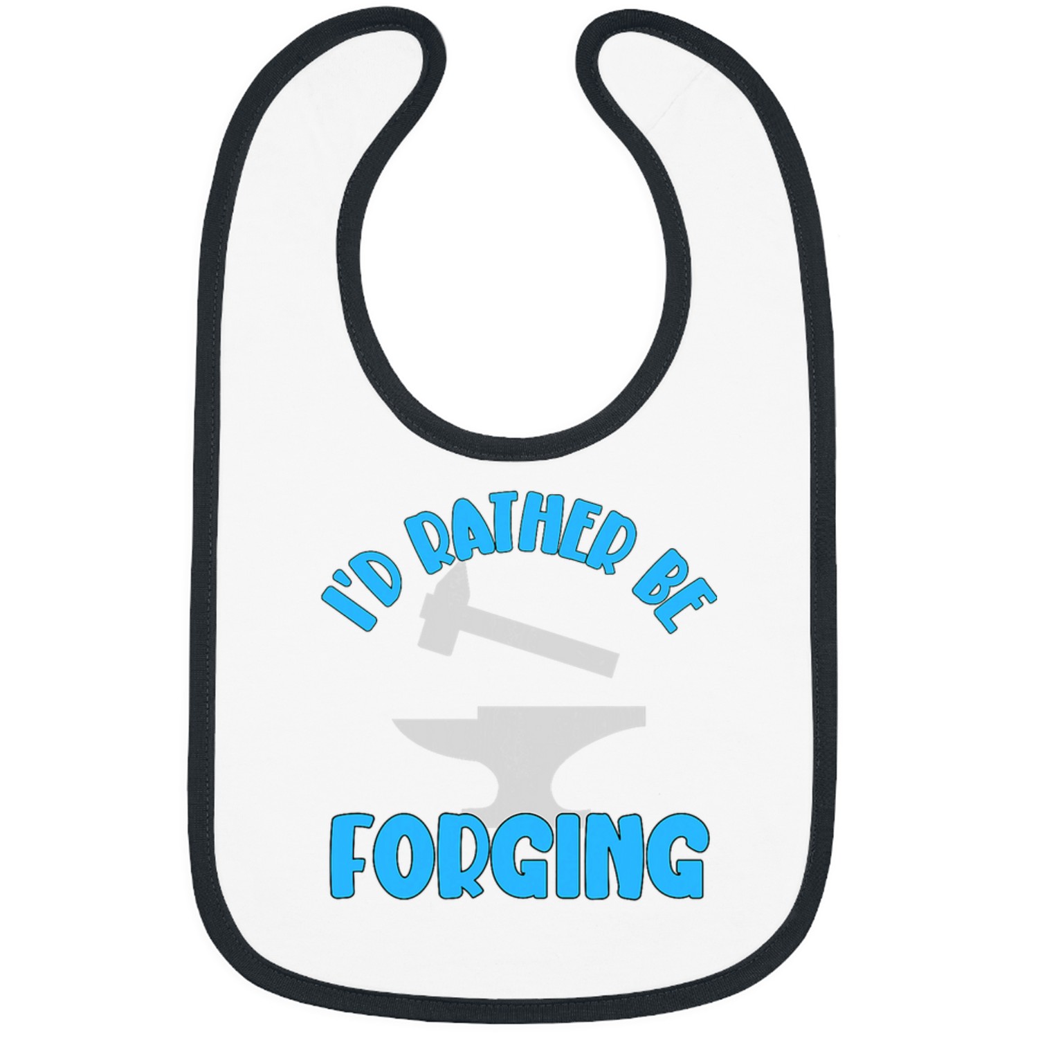 Id Rather Be Forging Blacksmith Forging Clothes Bibs