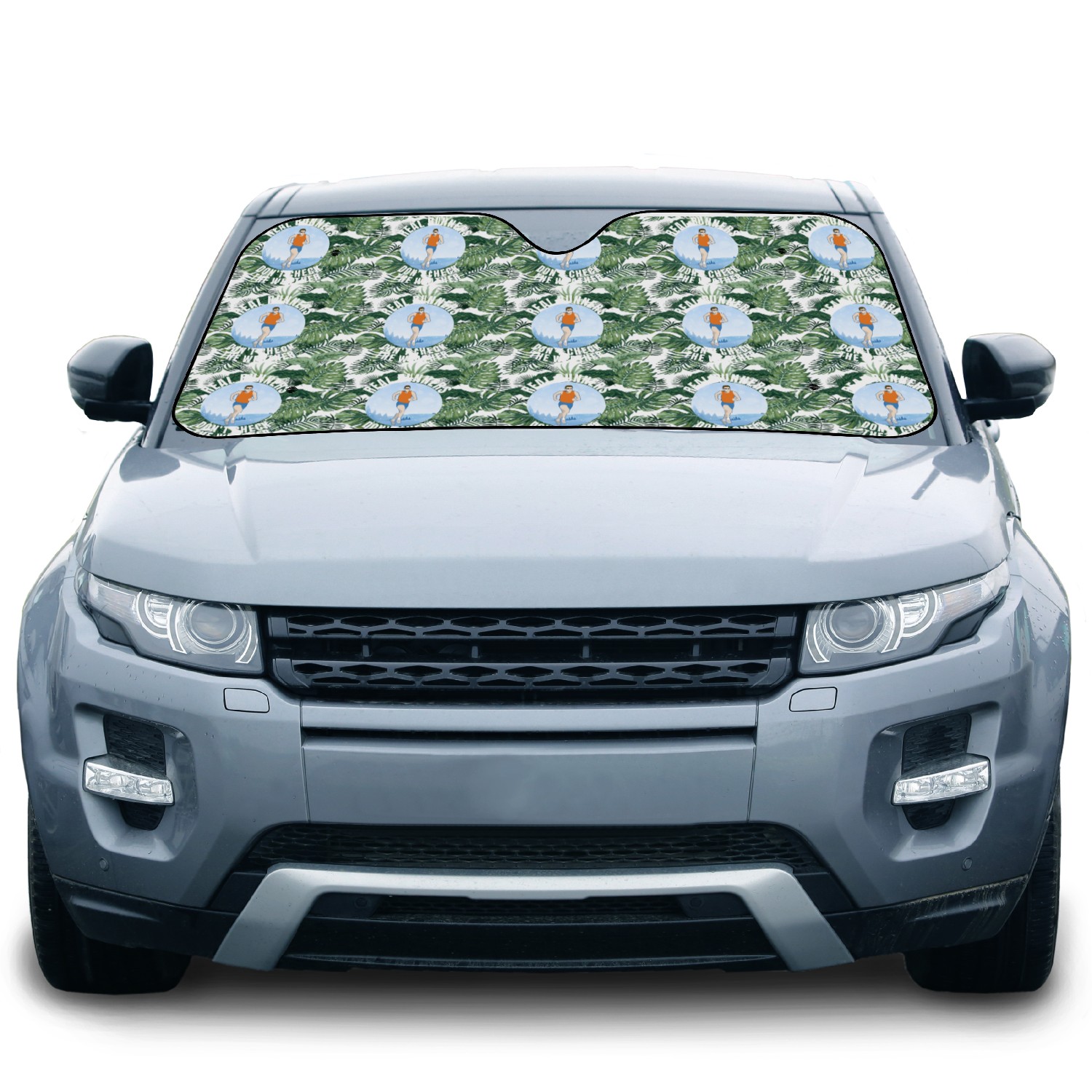 Real Runners Don't Check The Weather - Runner Car Sun Shades