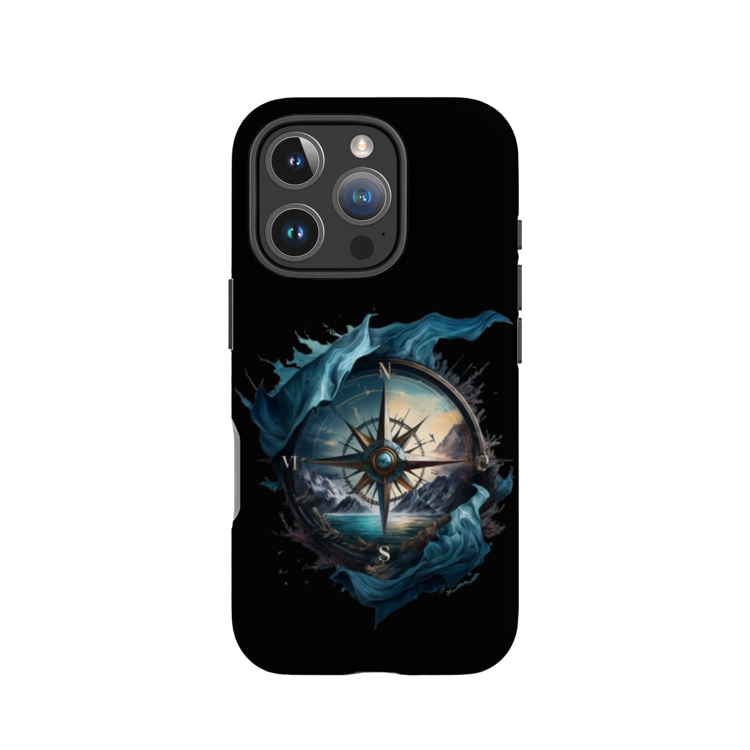 Design combines elements of nature and navigation IPhone Cases