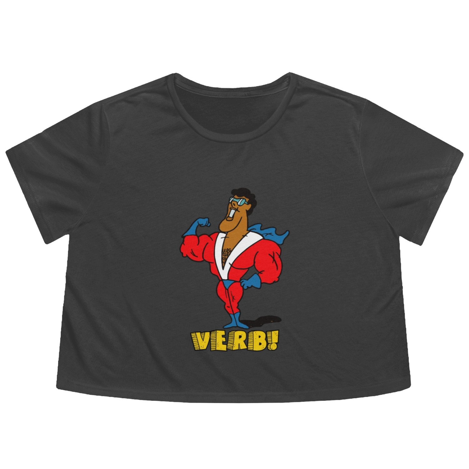 VERB_MAN Flowy Cropped Tees
