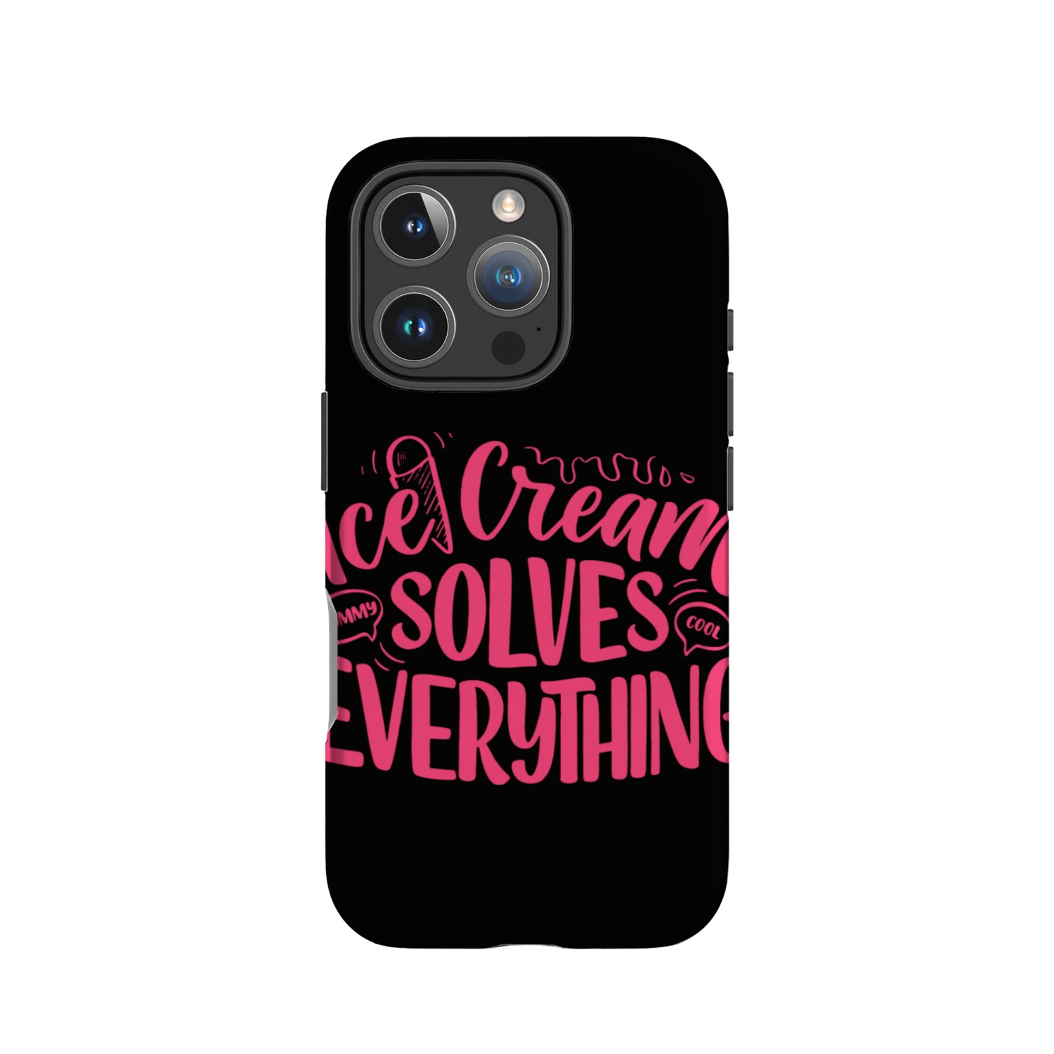 Ice Cream Solves Everything IPhone Cases