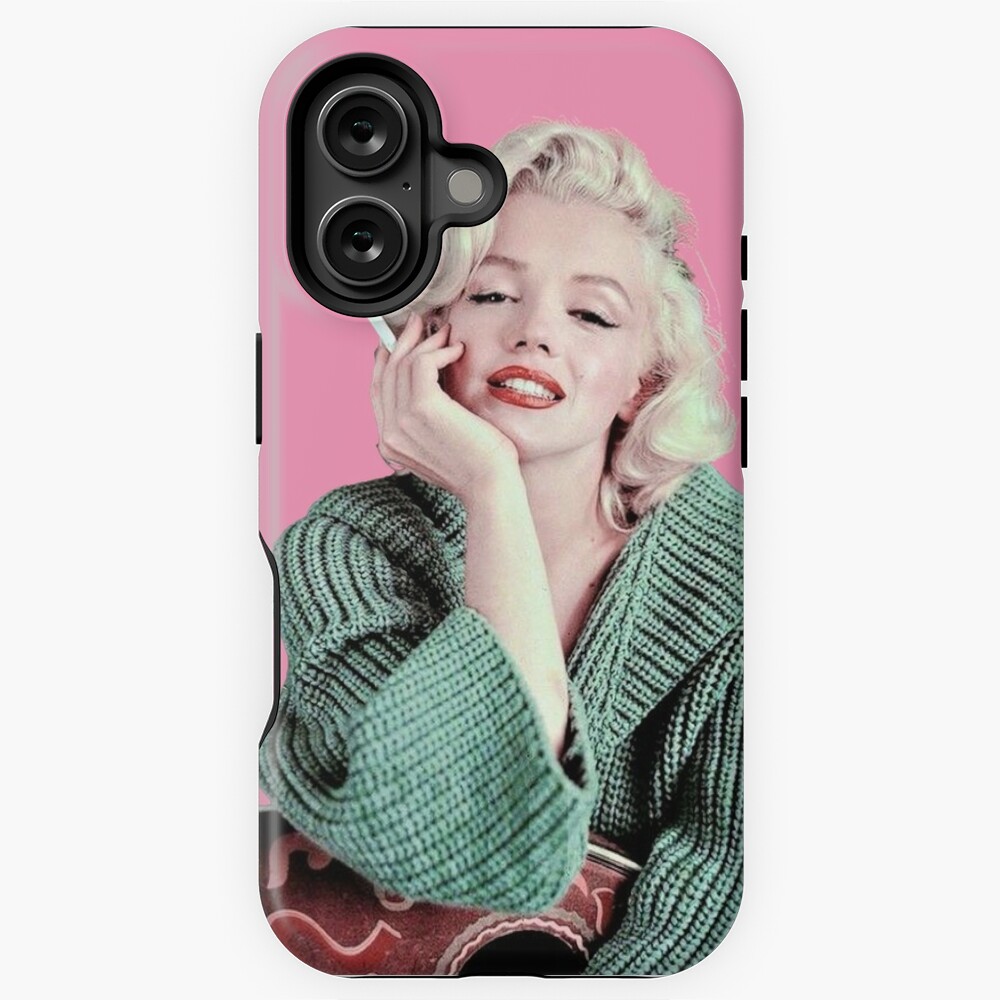 Marilyn Monroe Sticker iPhone Case
