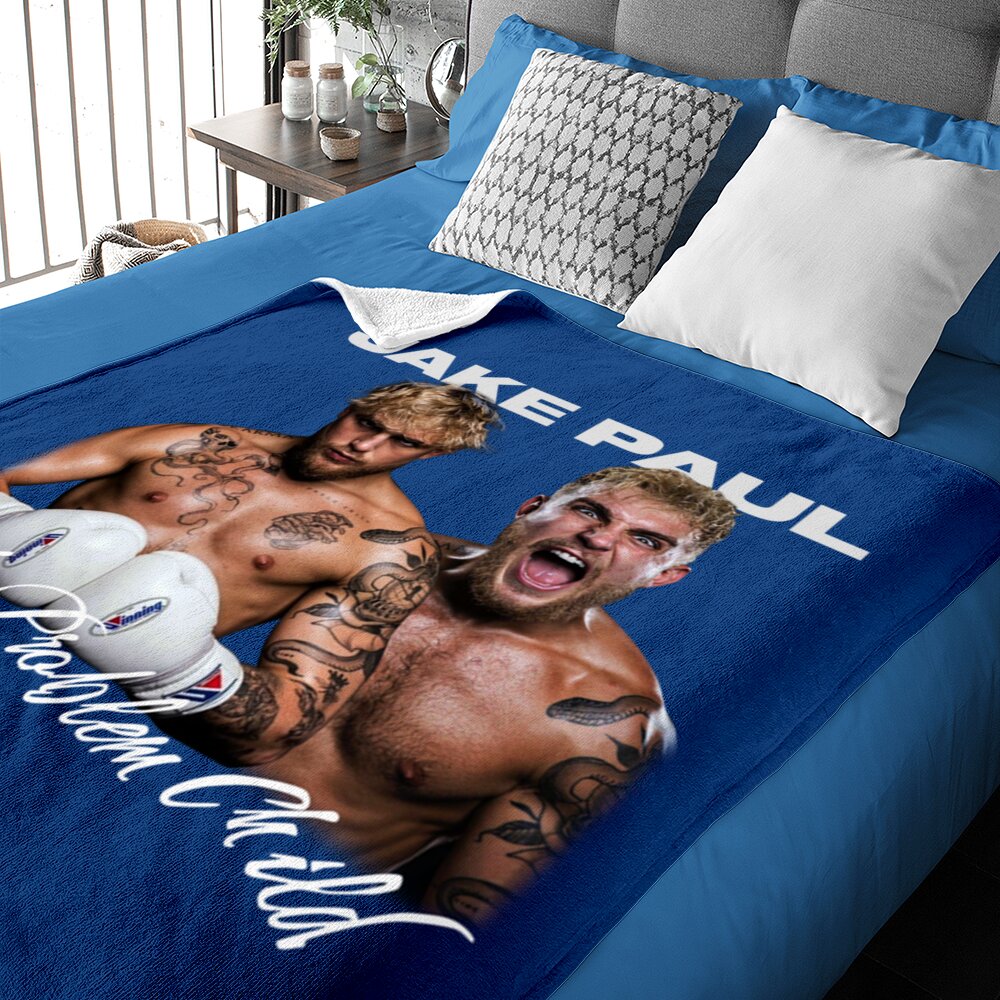 Jake Paul The Problem Child Baby Blankets