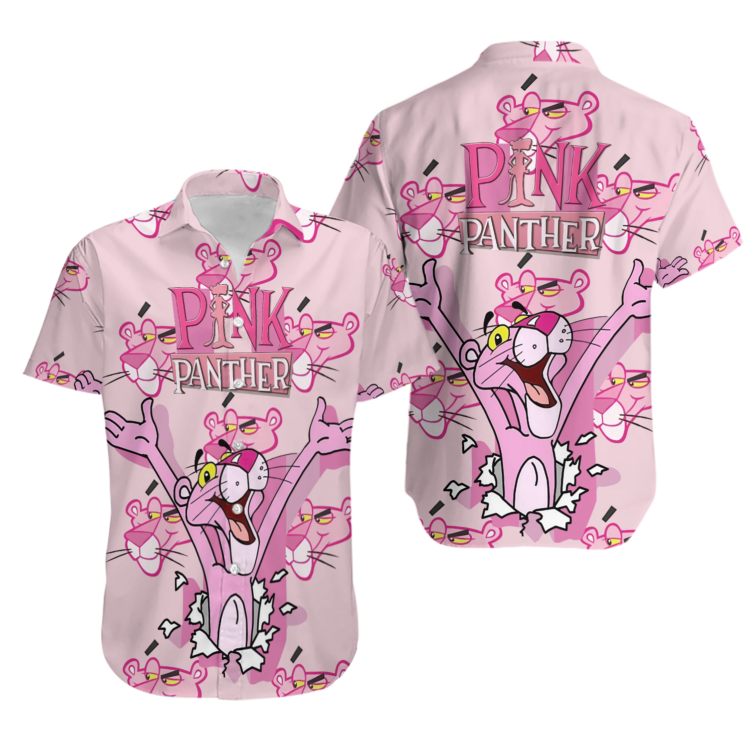 The Pink Panther Hawaiian Shirt