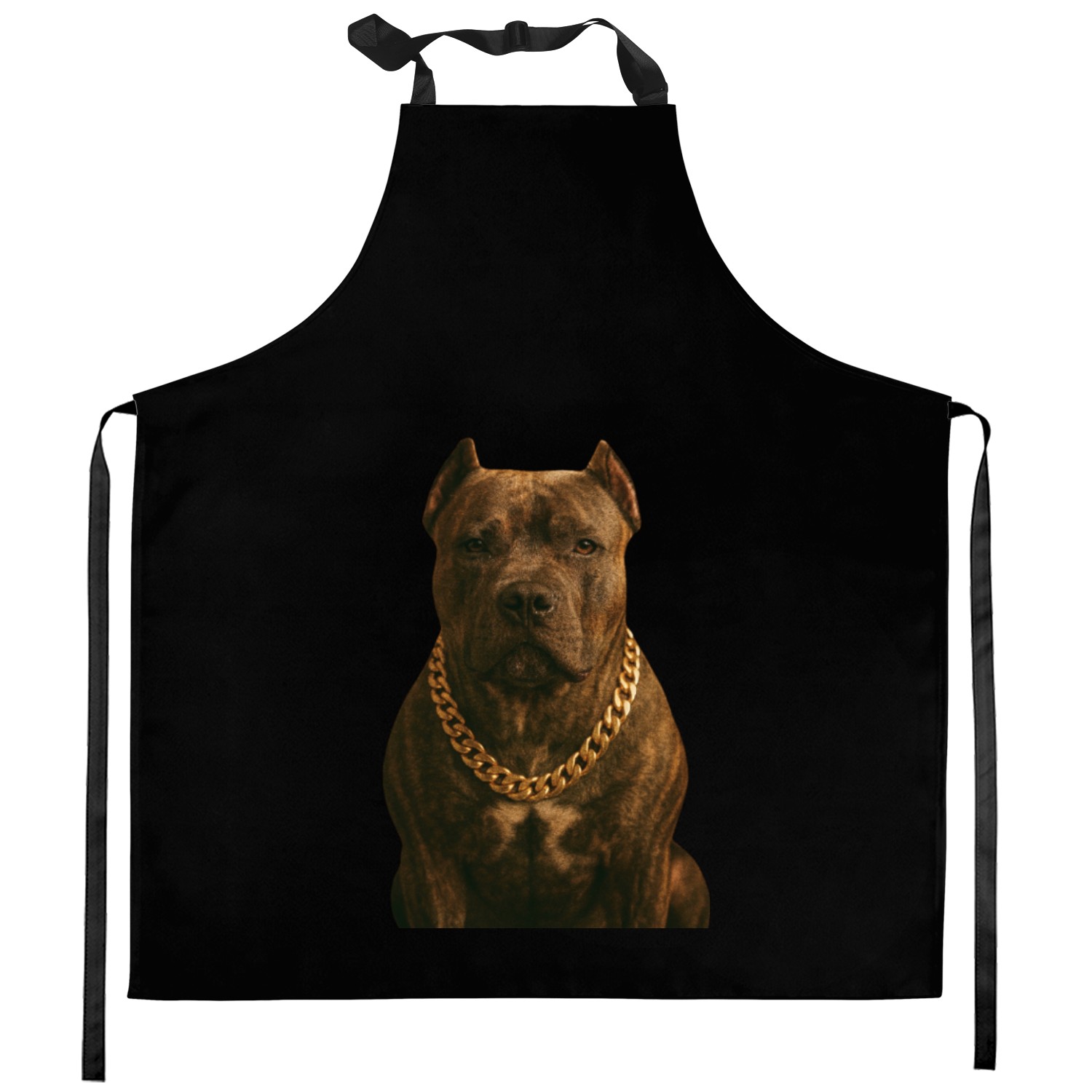 Golden Chain Bodyguard Kitchen Aprons