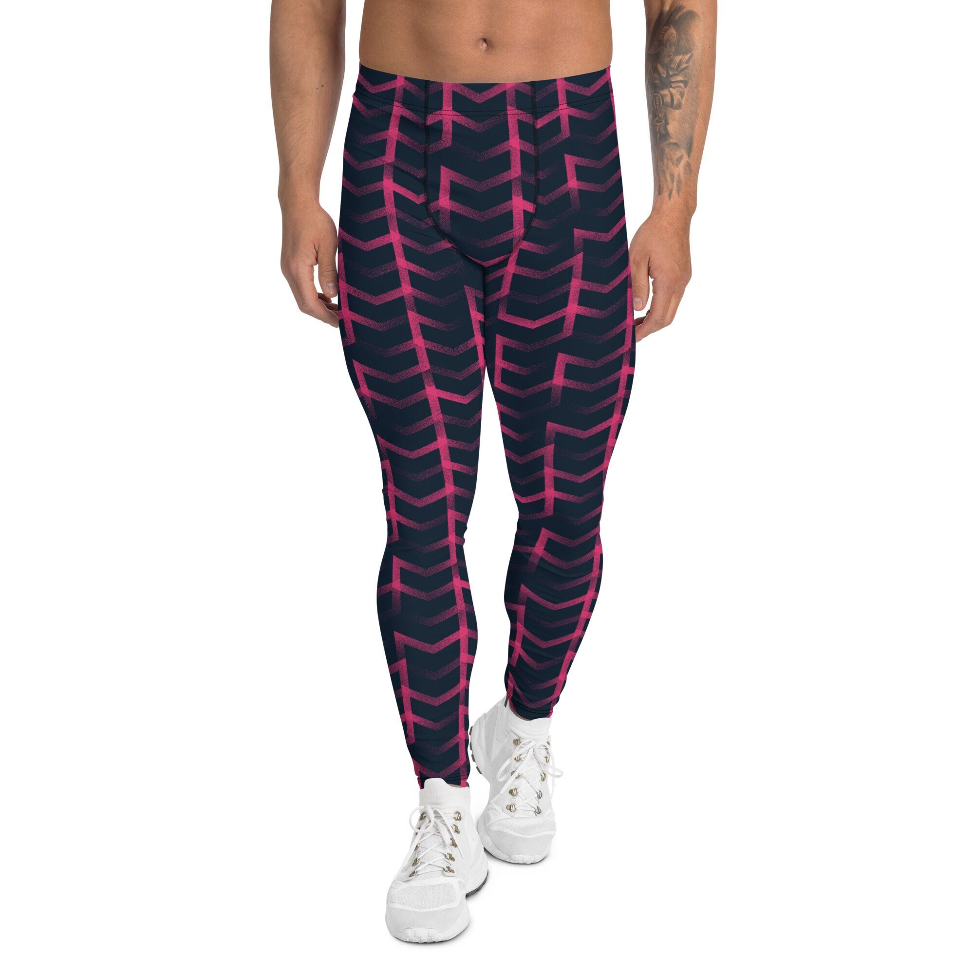 Abstract Men's Leggings