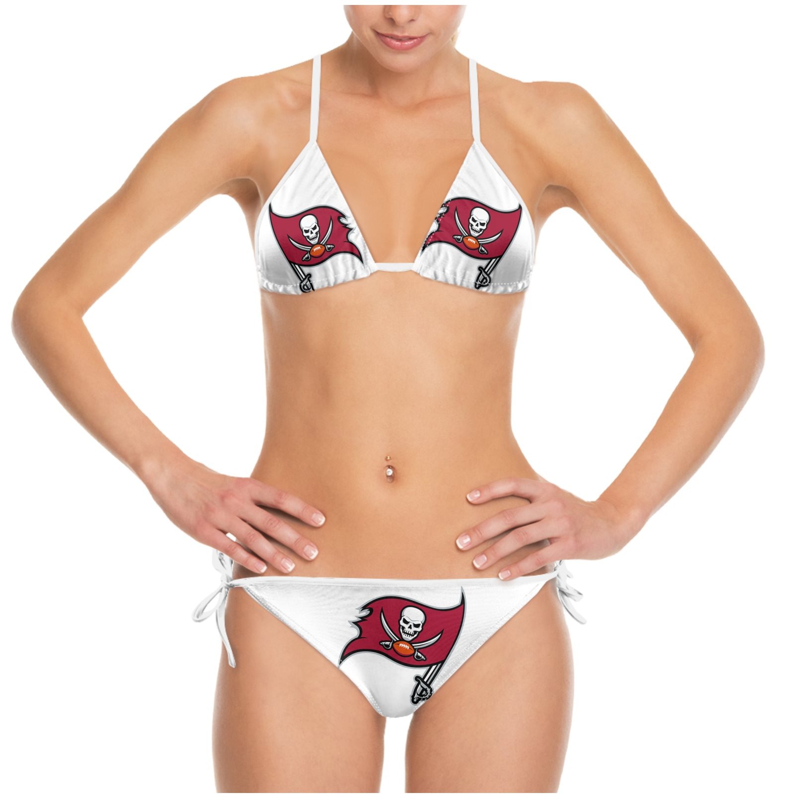 Tampa Bay Team Buccaneers Summer Beach Women's Bikini Swimsuit