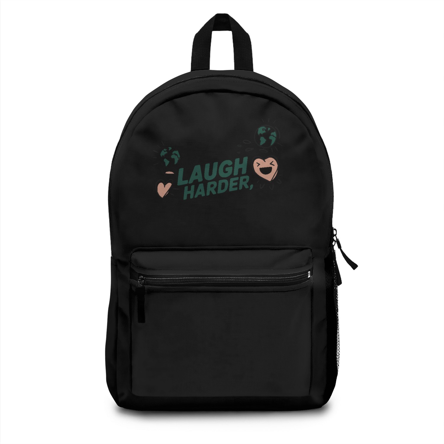 Travel Together adevnture travel quote text Art Backpacks