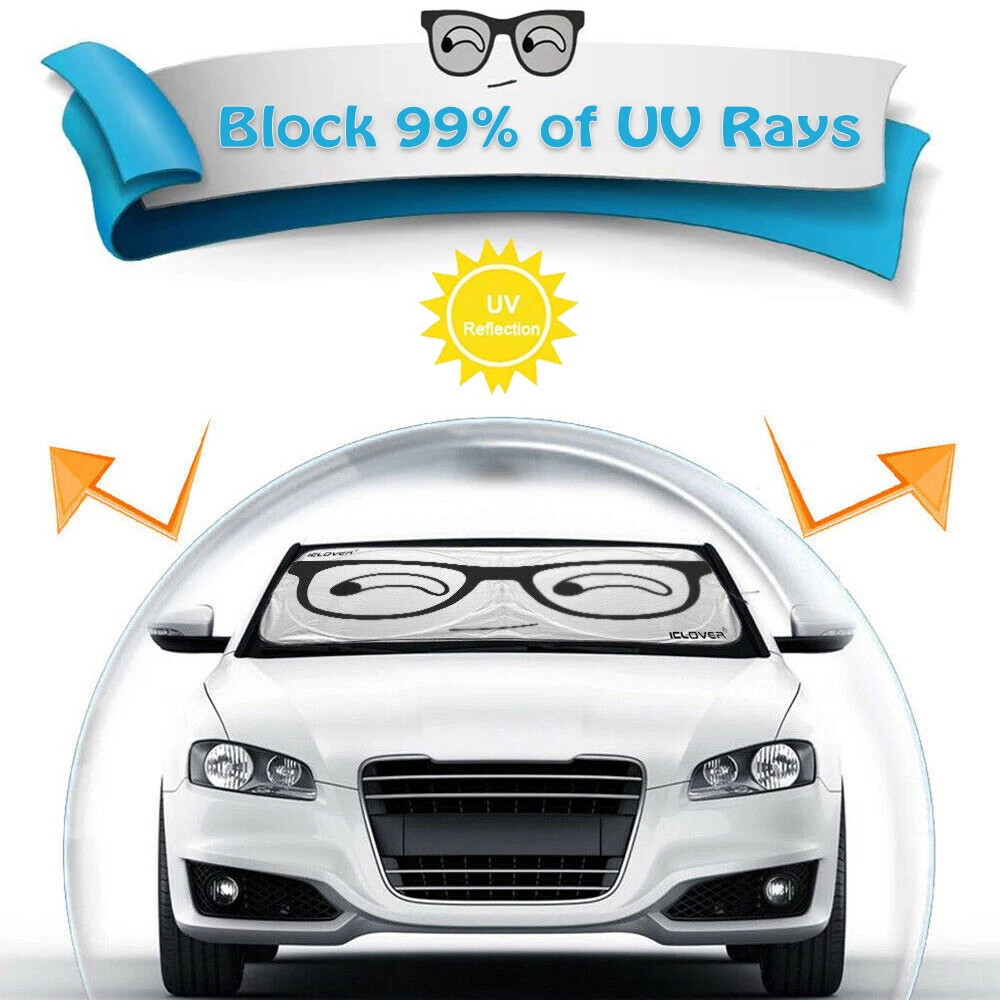 Car Sun Shade Cartoon Visor for Truck SUV Front Window Cover