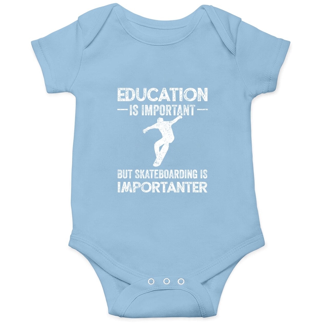 Skateboarding Skateboard Gift For Skateboarder Vintage Gift Baby Bodysuit