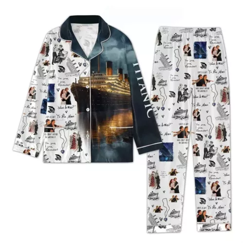 Tit*anic Where You Sump I Sump Pajamas Set
