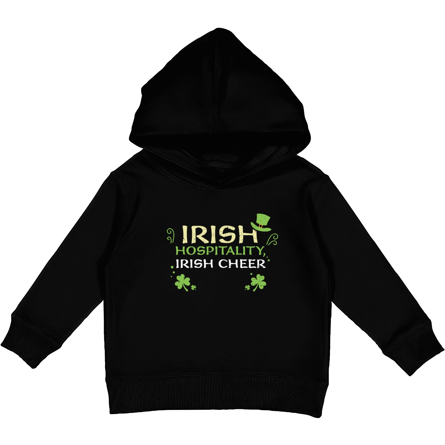 Irish hospitality, Irish cheer Kids Pullover Hoodies