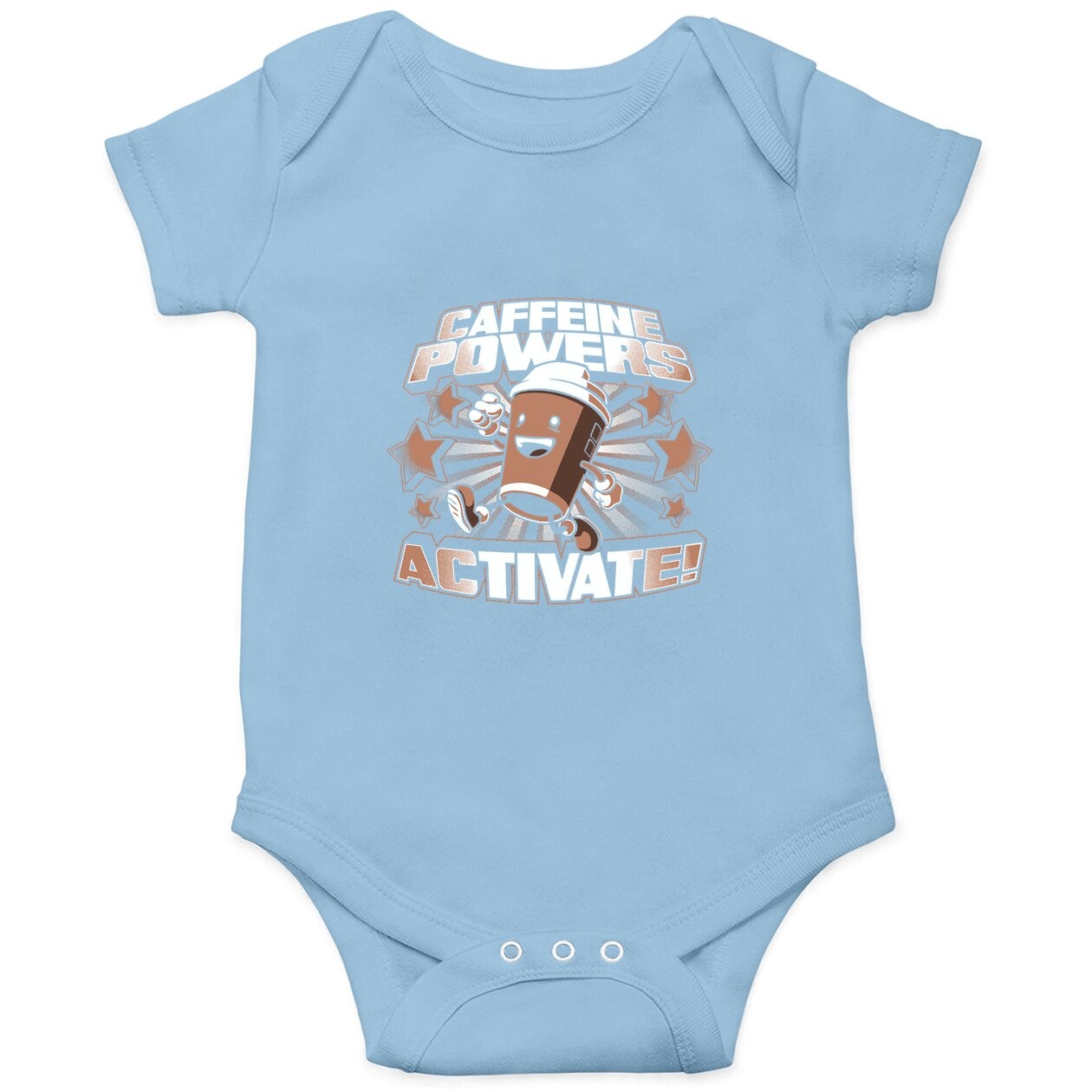 Power Of Caffein Baby Bodysuit