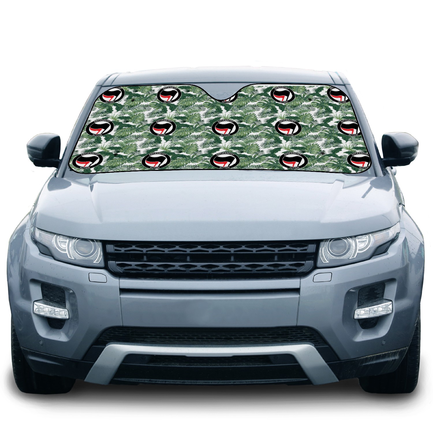 Antifascist Action Antifa Anti-Fascist Antifascism Car Sun Shades